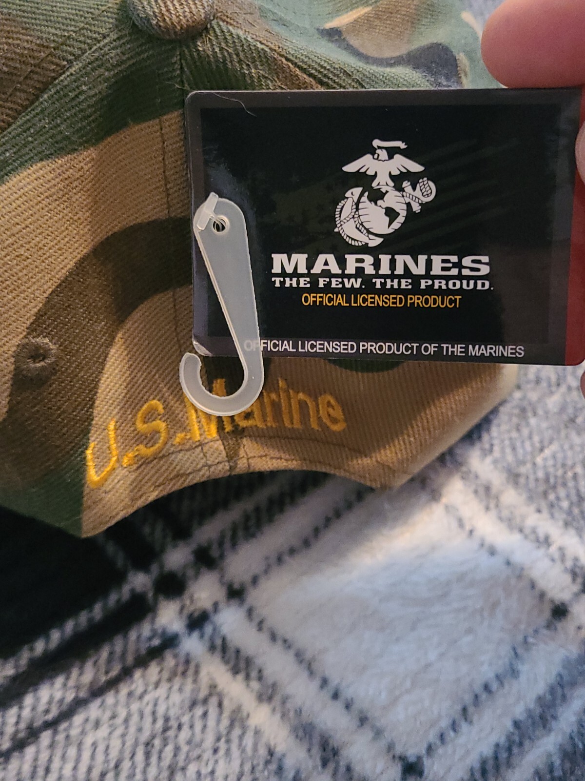 Official United States Marine Corps Hat Cap -The Few The Proud – CAMO – NWT