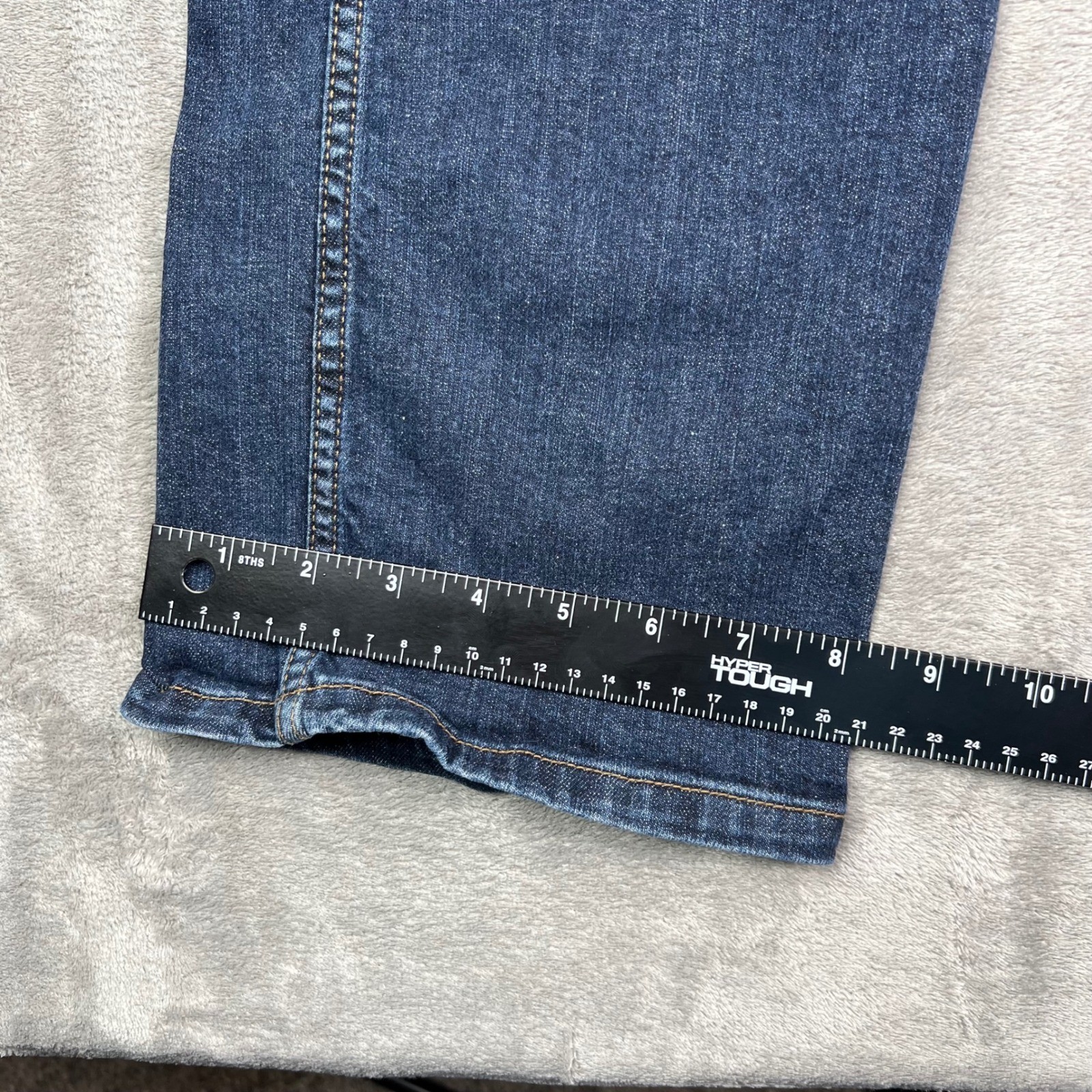 Wrangler Retro Slim Straight Jeans Mens 34×34 Blue Medium Wash Western Denim
