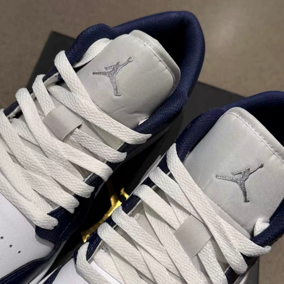Nike Air Jordan 1 Low OG “White Blue” Men’s Shoes