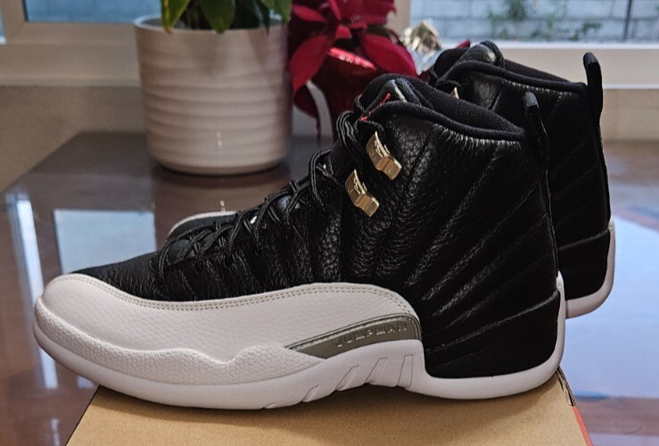 Men’s Air Jordan 12 Retro Black/Varsity Red White