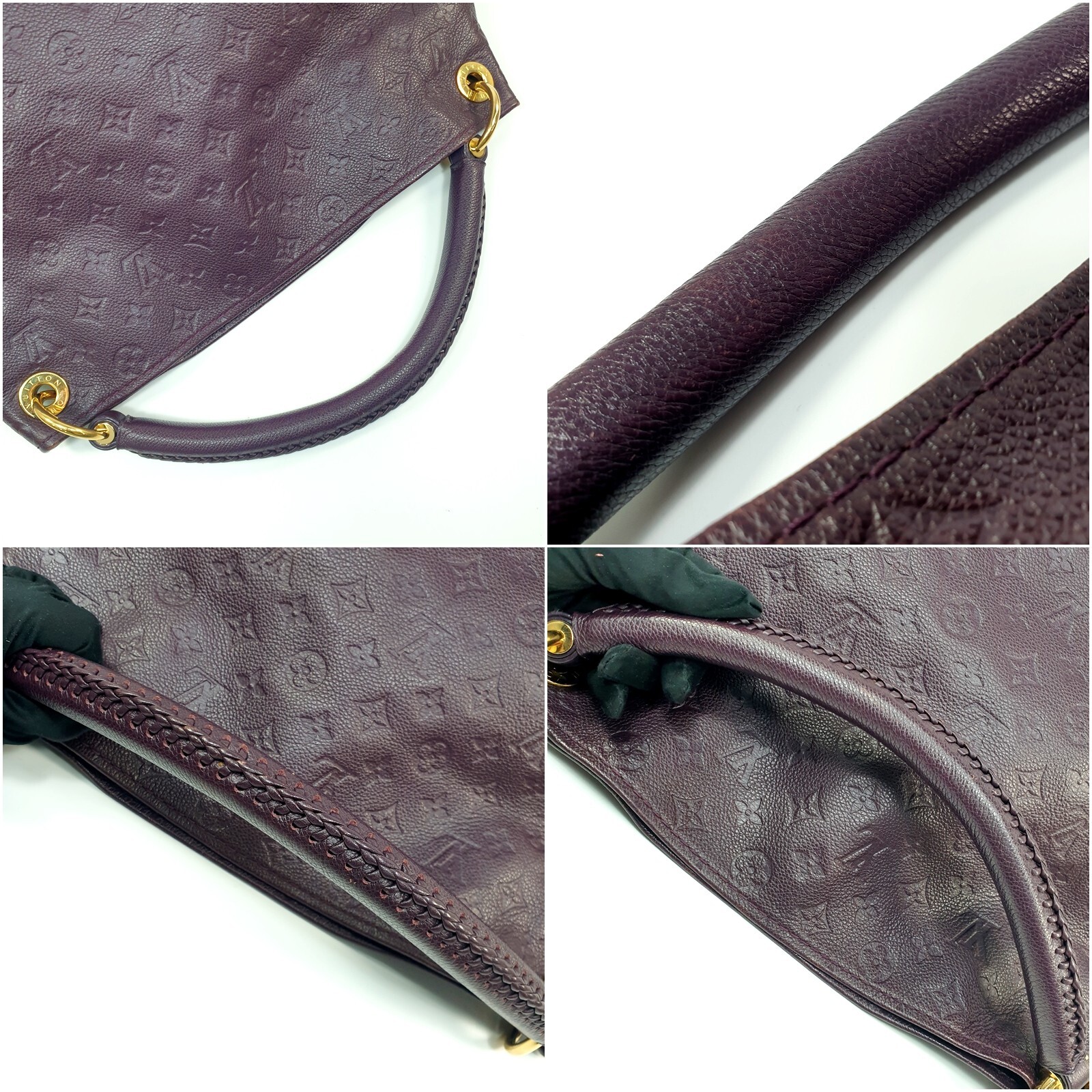 Authentic Louis Vuitton Artsy MM Empreinte M93828 Guaranteed Genuine Daily LE668