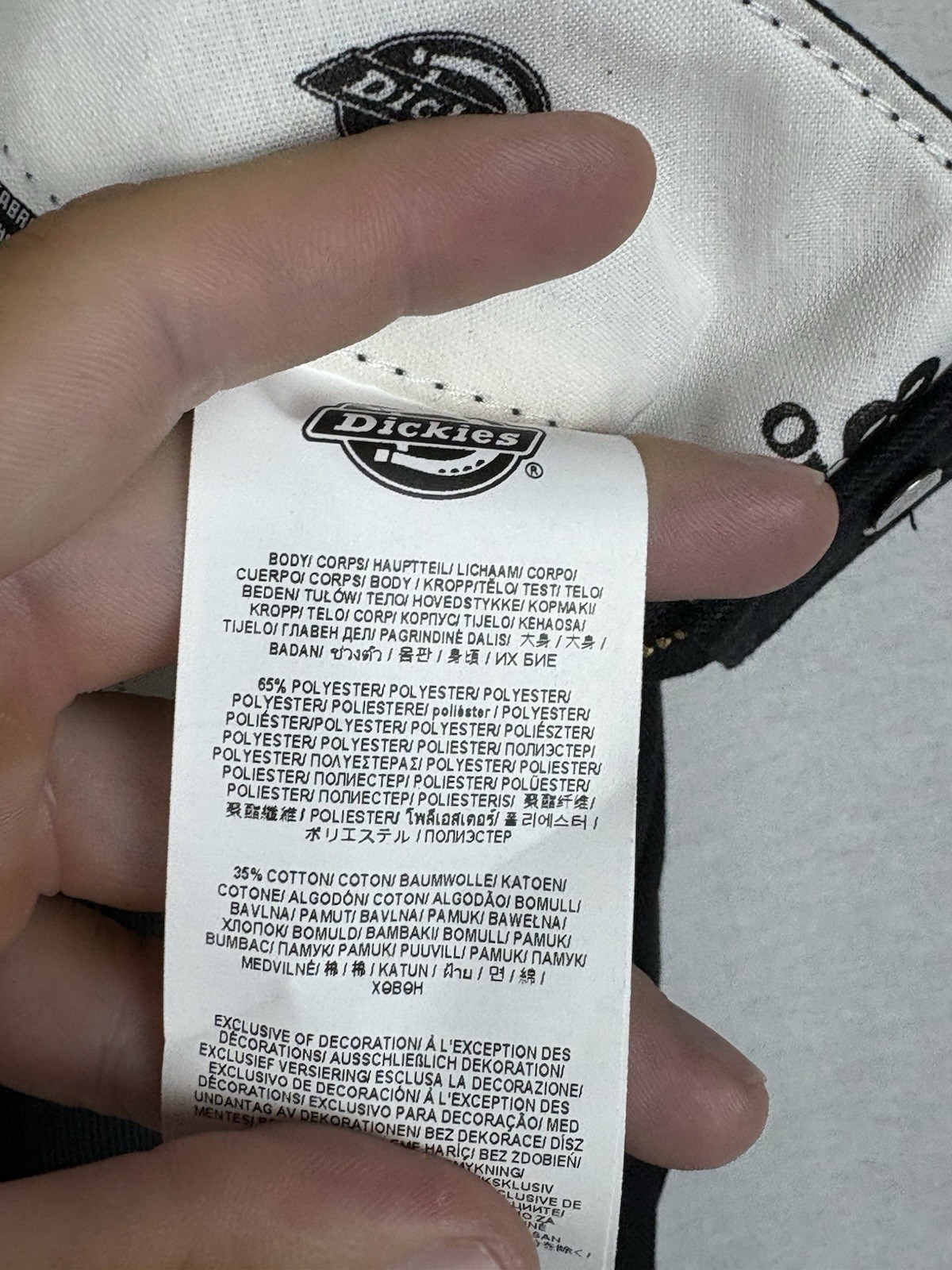 Dickies 874 Work Pants Original Fit 32×32 Mens Black