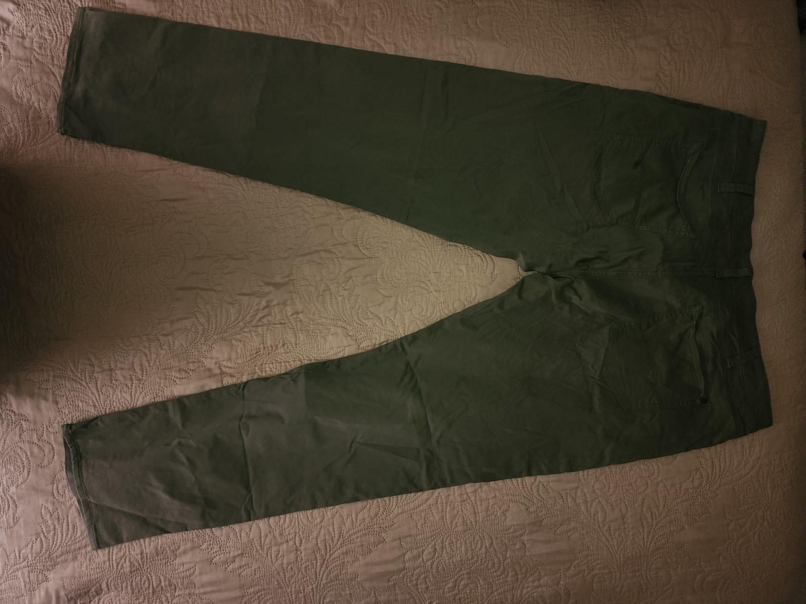 Mavi Mens Zach Relaxed Straight leg Morel Sateen Twill NWT Sz 42X36 $49