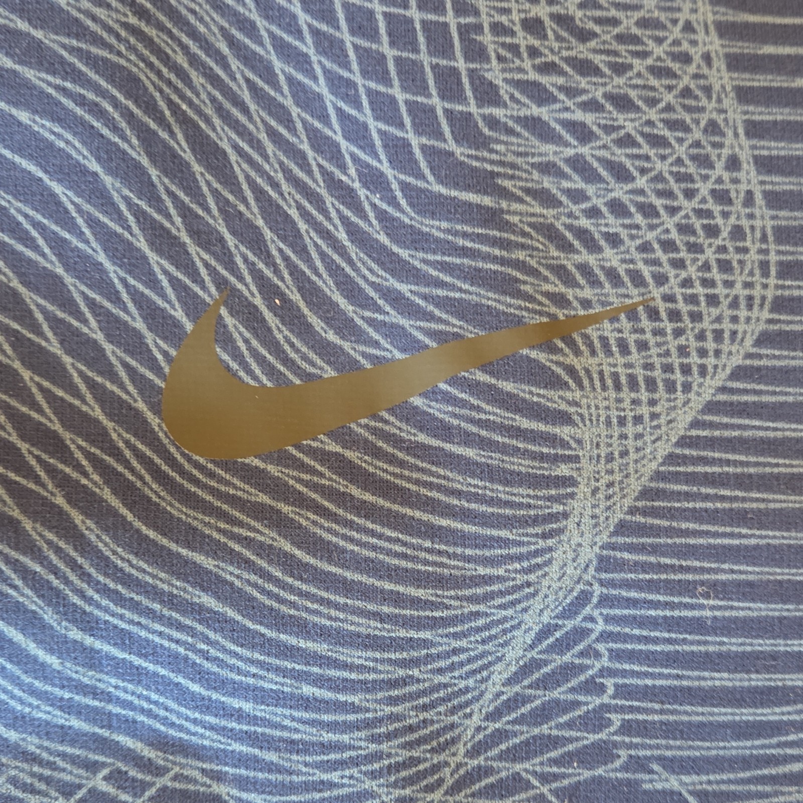NIKE Dri Fit Hoodie Blue Mens Big and Tall Size 4XLT