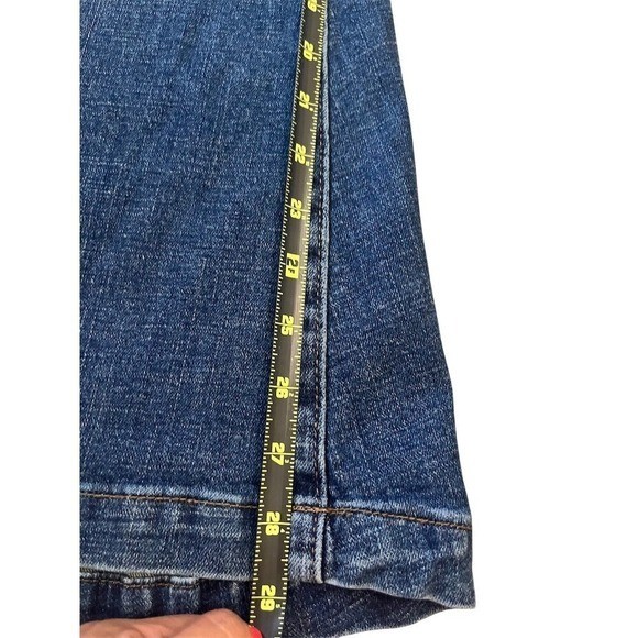 Wrangler Retro Womens Super Flare Jeans 26×32 Blue High Rise Stretch
