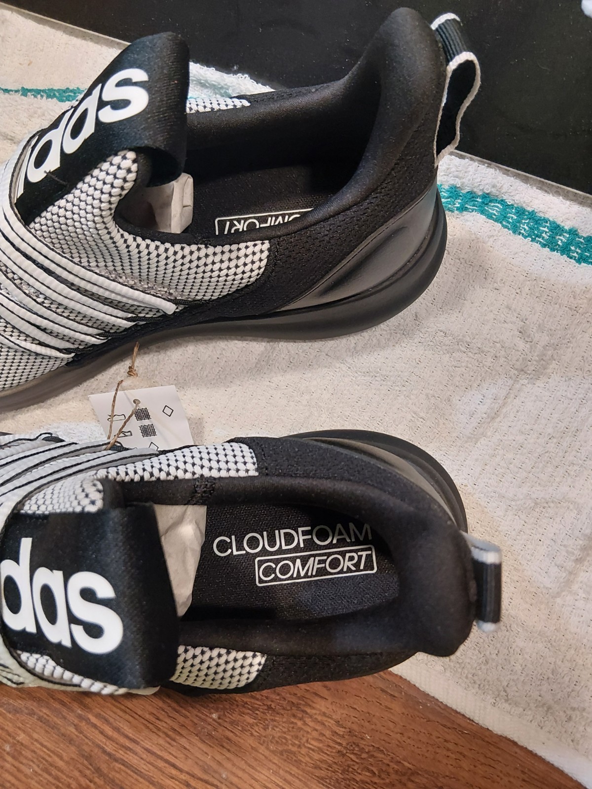 adidas Lite Racer Adapt 7.0 Cloudfoam Comfort Men’s Sneakers Black/White IE6330