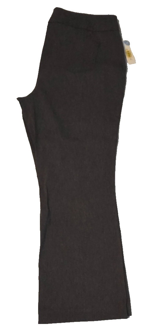NWT Westbound Park Ave Fit Slim FX Gray Pull-On Pants Women’s 20W Short