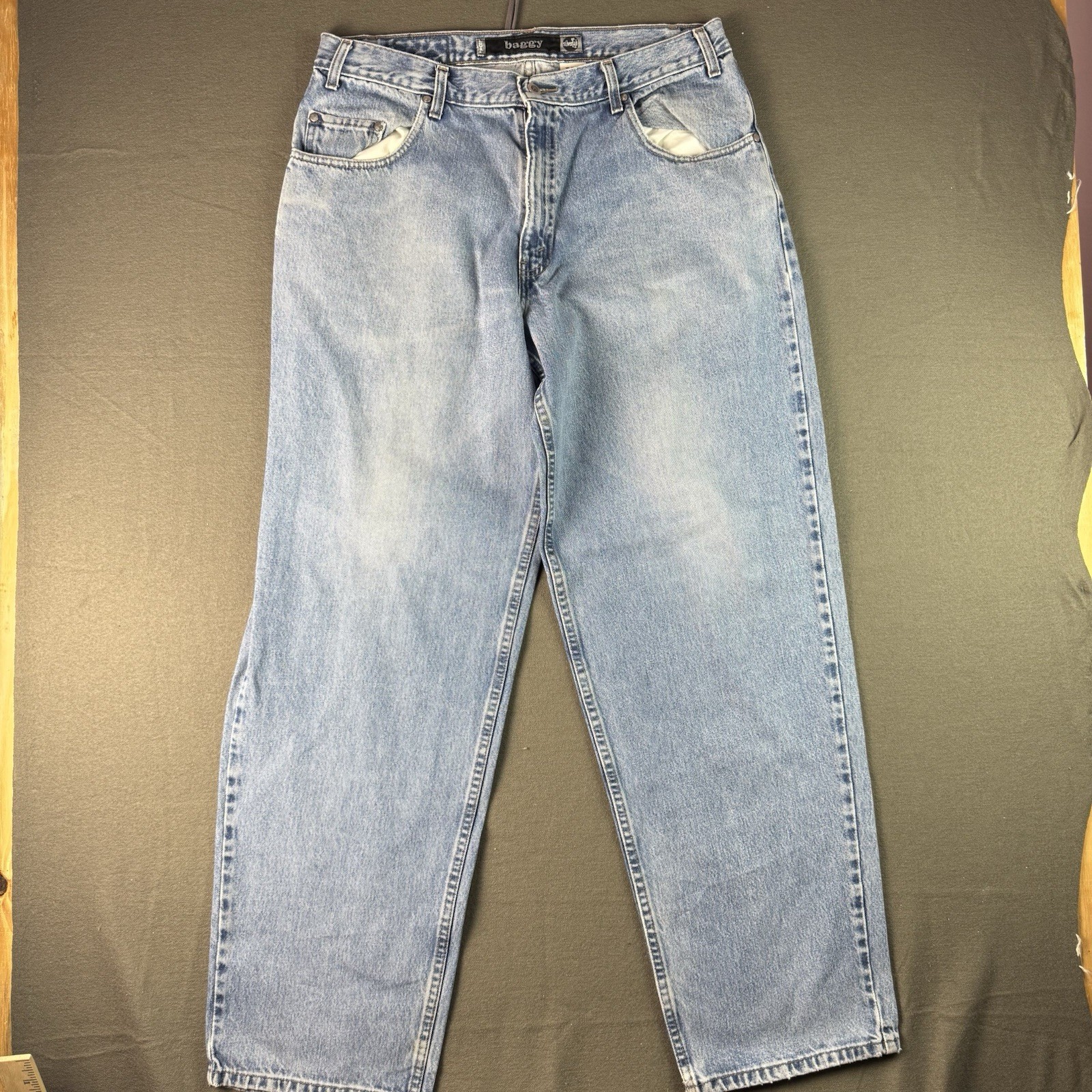 Vintage Levi’s SilverTab Baggy Jeans Men’s 36×34 Blue Denim Loose