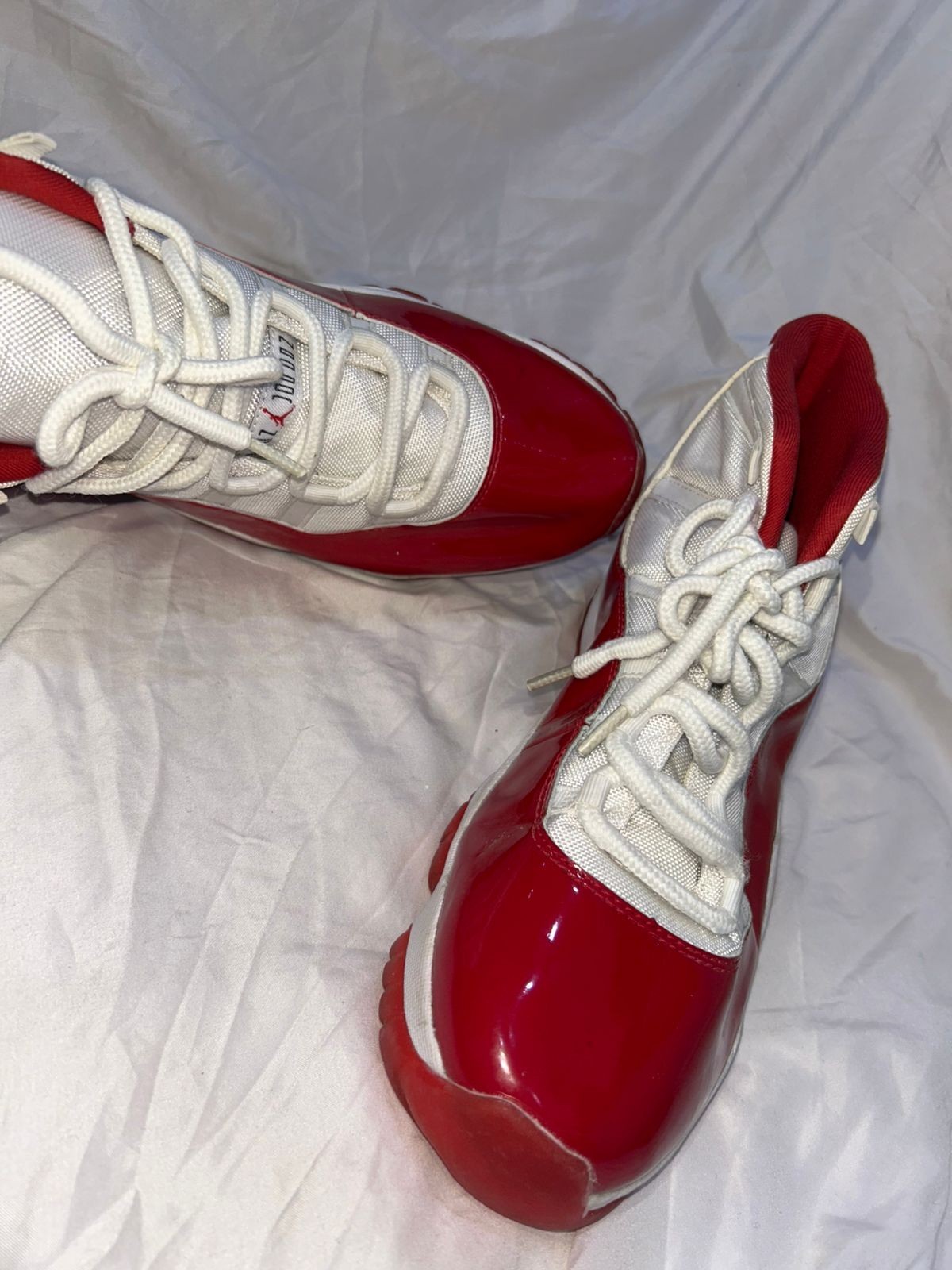 Nike Air Jordan 11 Retro Cherry Red White 2022 CT8012-116 Men’s Size 13 Clean