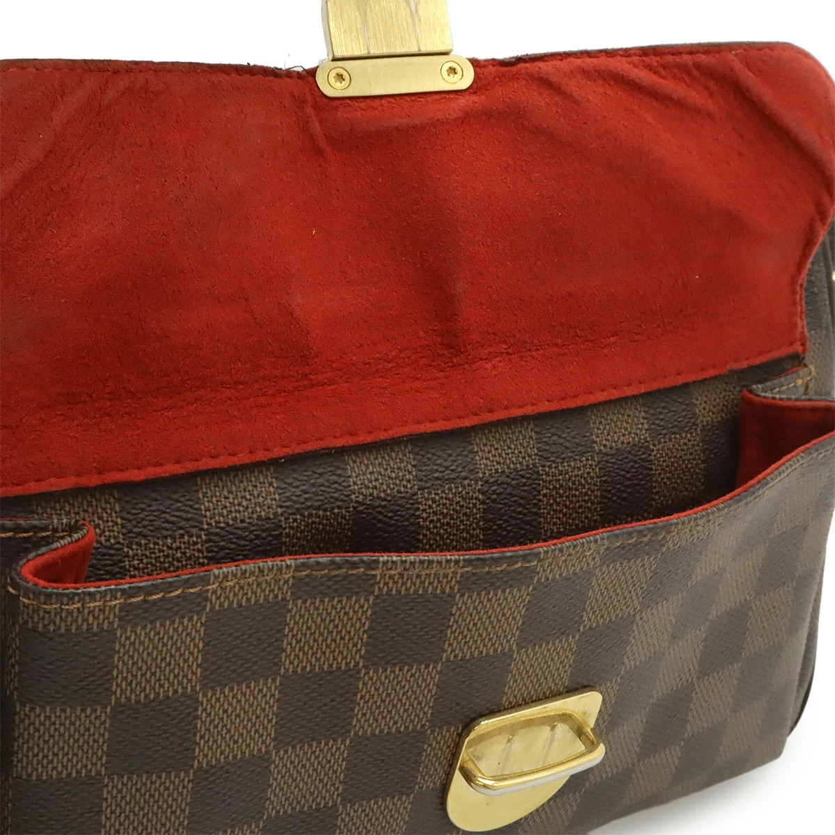 Louis Vuitton Damier N60006 Shoulder Bag Check Canvas Brown Unisex #BLB2210