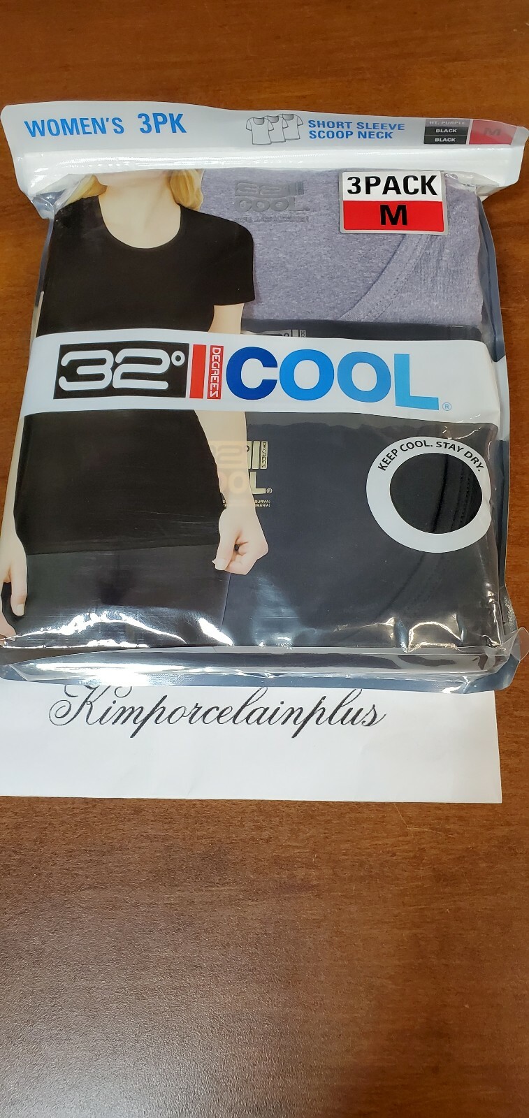 32 Degrees COOL Set Of 3 Women T Shirts Short Sleeve / Scoop Neck Please Choose
