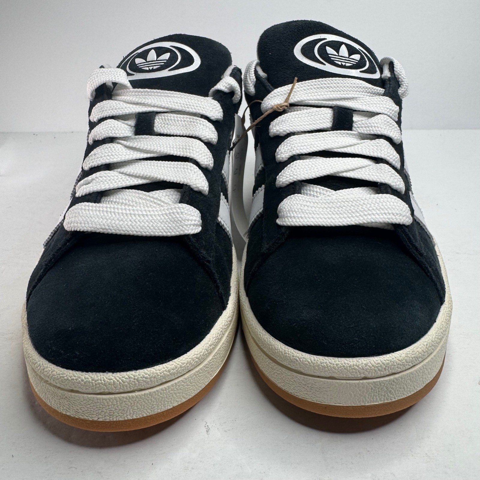 Adidas Campus 00s Mens Core Black White Gum Suede Sneakers HQ8708 Size 8