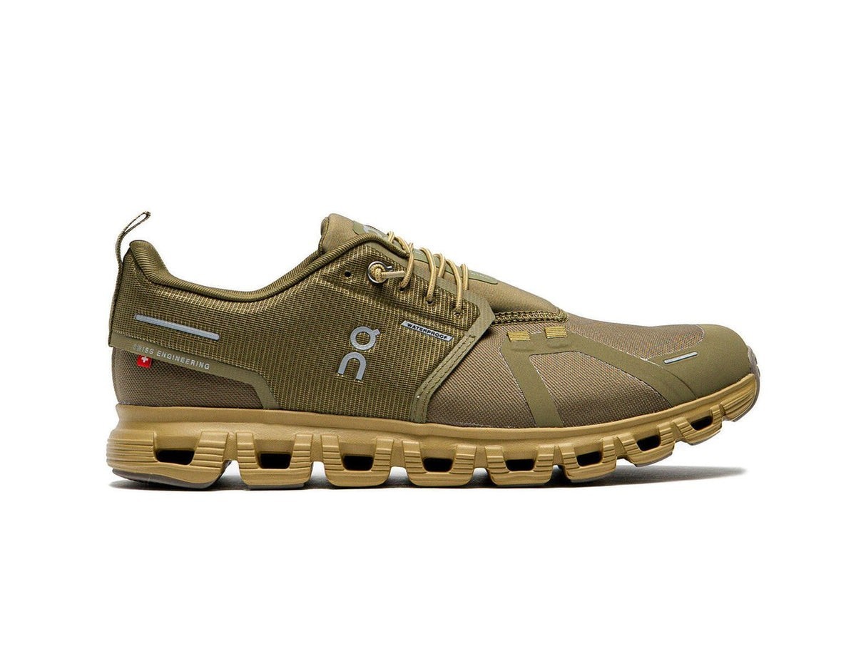 On Running Cloud 6 Waterproof Olive Safari 3MF10062231 Men’s Size New