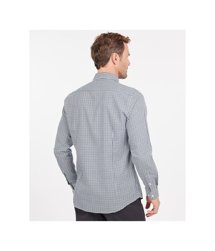 BARBOUR Casual Cotton Shirt Plaid Warm 100% Cotton – Color Options