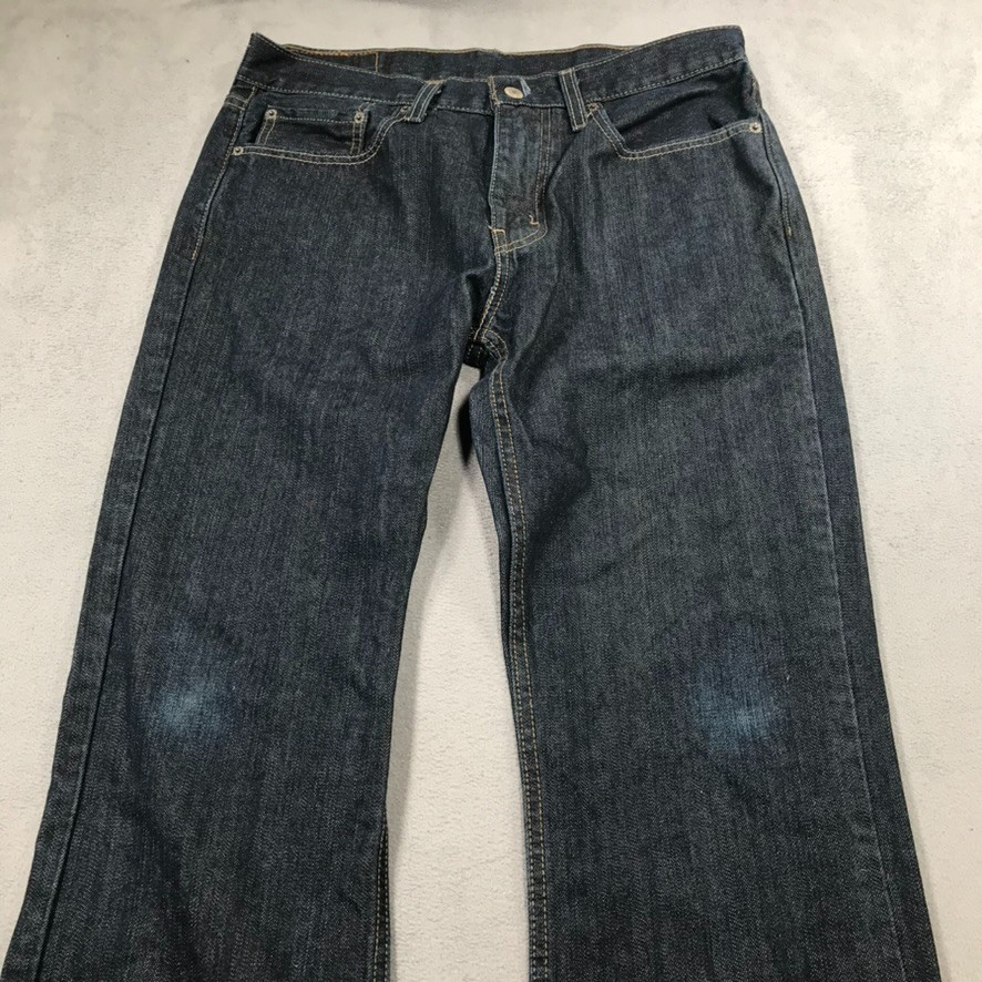 Levi’s 527 Jeans Men’s 32×30 Blue Denim Rinse Dark Wash Slim Boot Cut Western