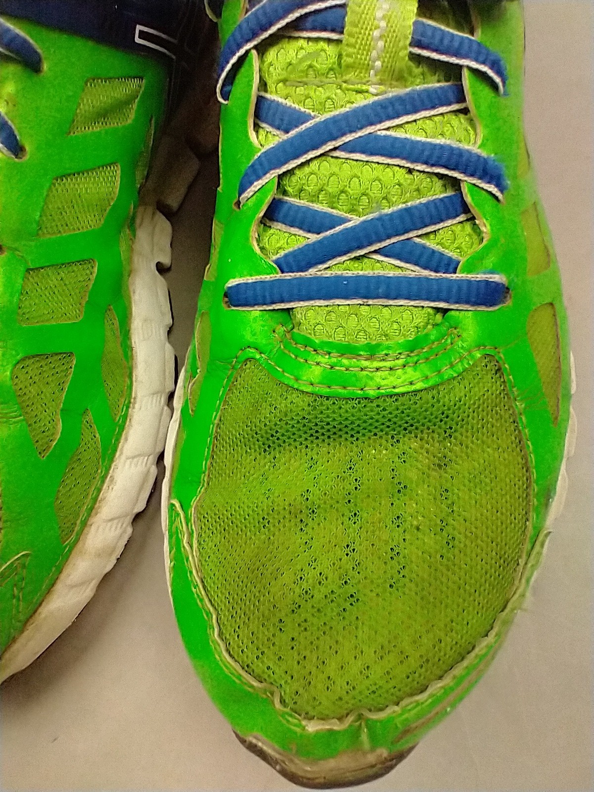 Asics Gel Lyte 33 T2H2N Green/Blue Run/Tennis/Pickleball Shoe Mens 9.5 Sneakers