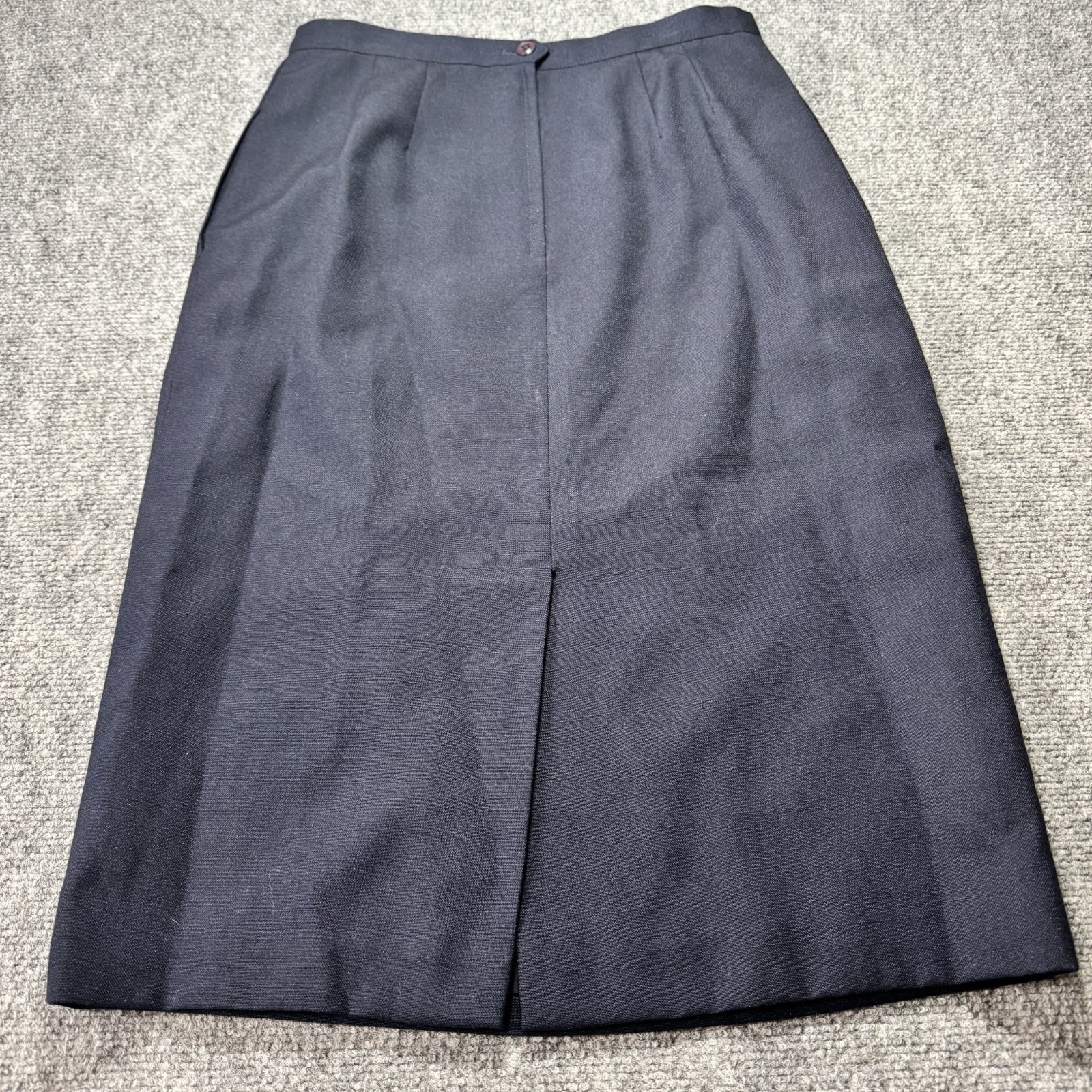 Jacqueline Ferrar Womens Suit Set Size 10 White Navy Nautical Vintage Blazer