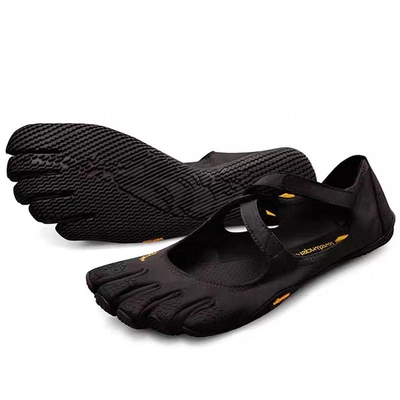 Vibram Five Fingers Women’s V-Soul Sneaker Black Training Fitness Anti-Slip Shoe