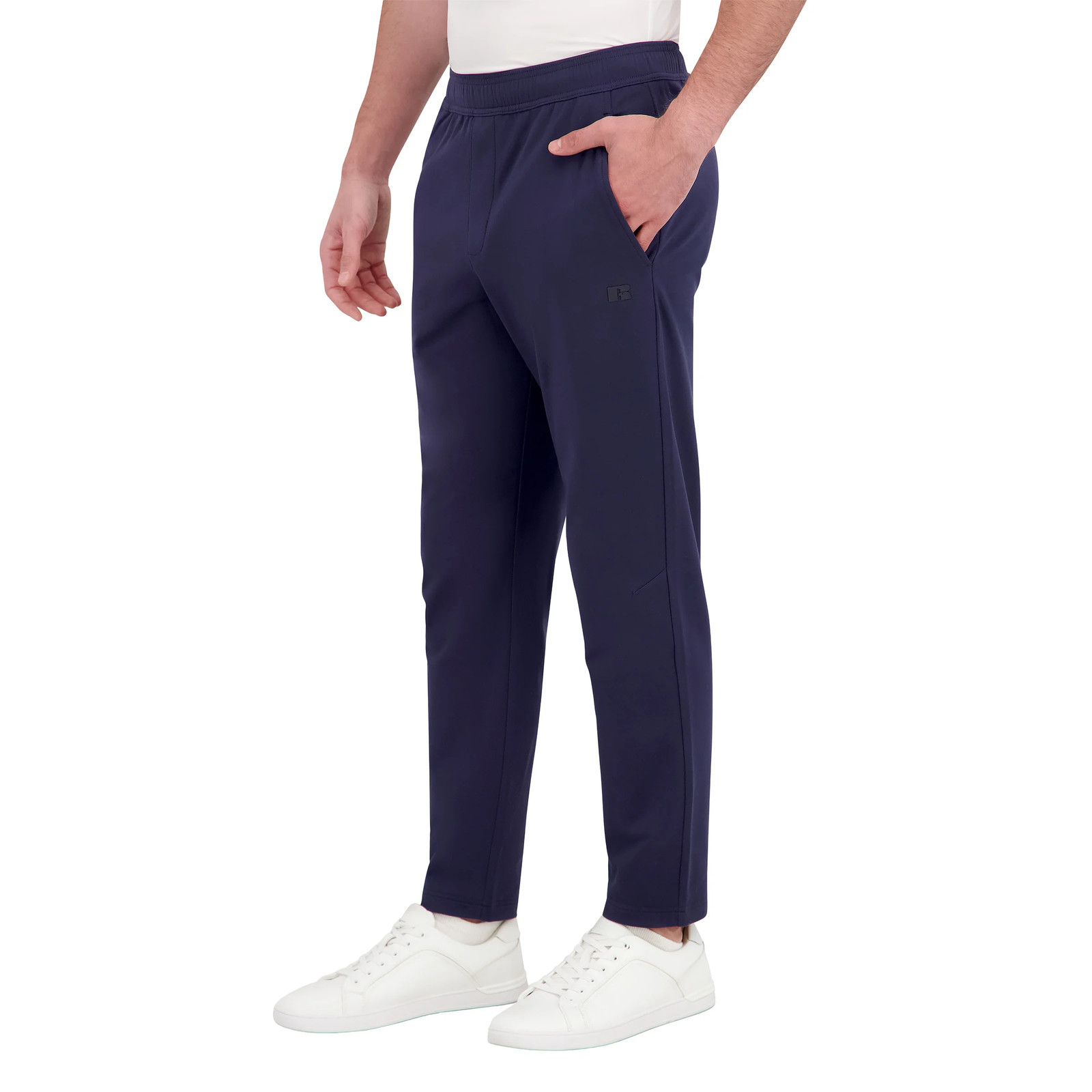 Russell Athletic Men’s Active Pant Elastic Waist Drawstring Tapered Fit Stretch
