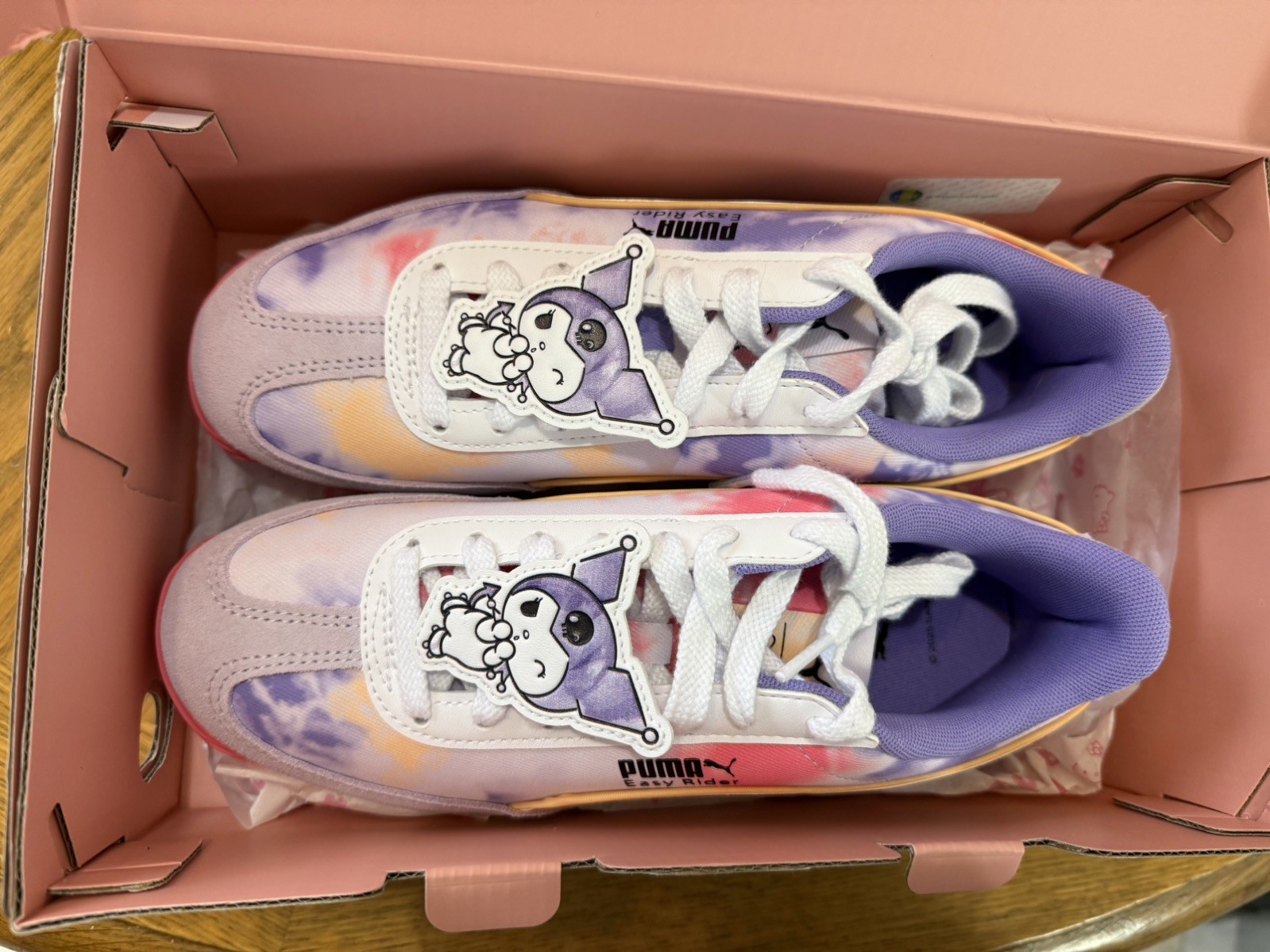 PUMA x HELLO KITTY Kuromi Easy Rider | Big Kid Size 5 NIB