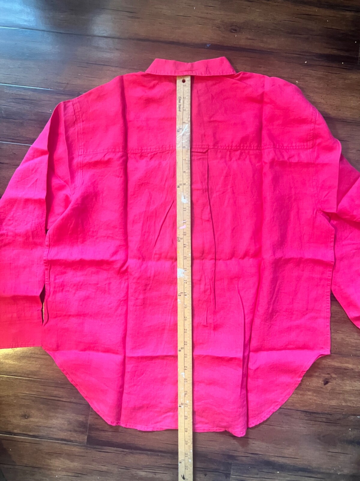 NWT S J.Crew Etienne Oversized Fuchsia Raspberry Shirt Baird McNutt Irish linen