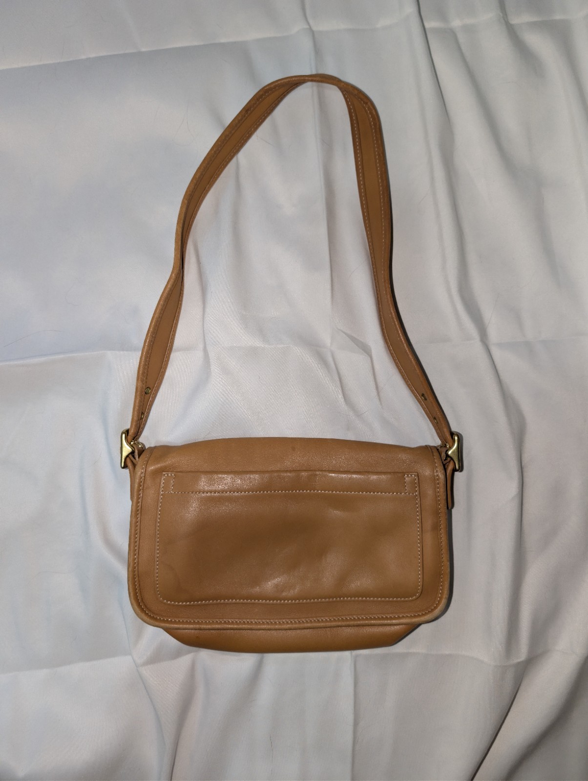 COACH Y2K Vintage Soho Small Brown Leather Shoulder Bag RARE 9127 Designer