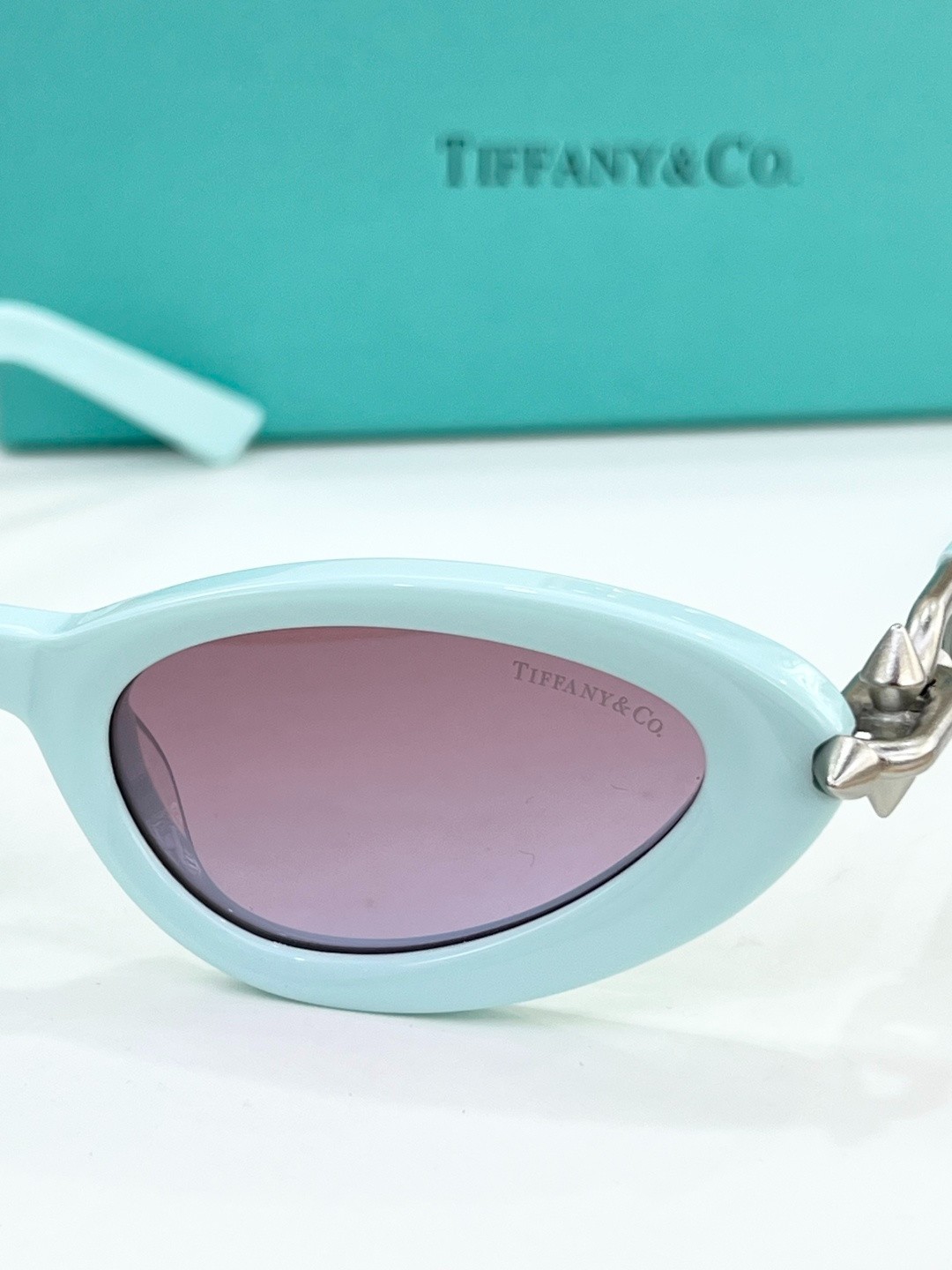 Elevate your style with the timeless elegance of Tiffany & Co. Cat Eye Sunglasse