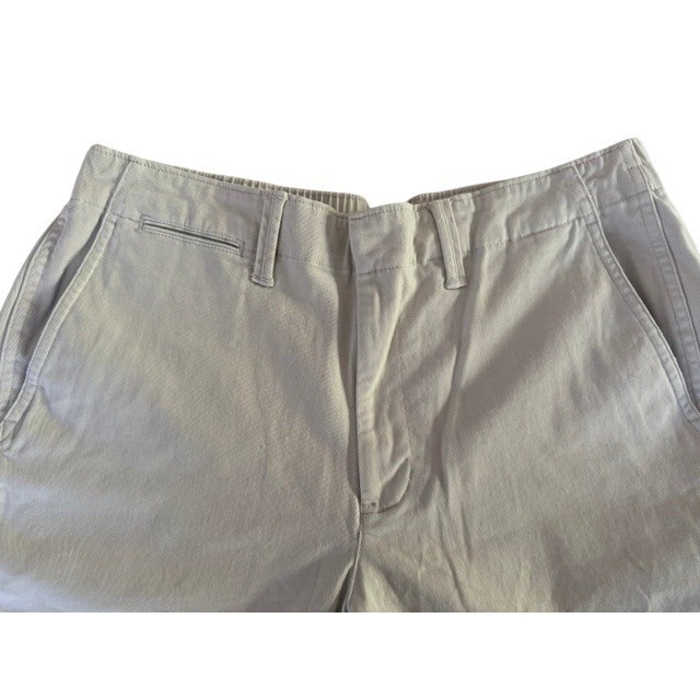 Lands End Womens Size 6 Chino Shorts Elastic Back Waist Twill