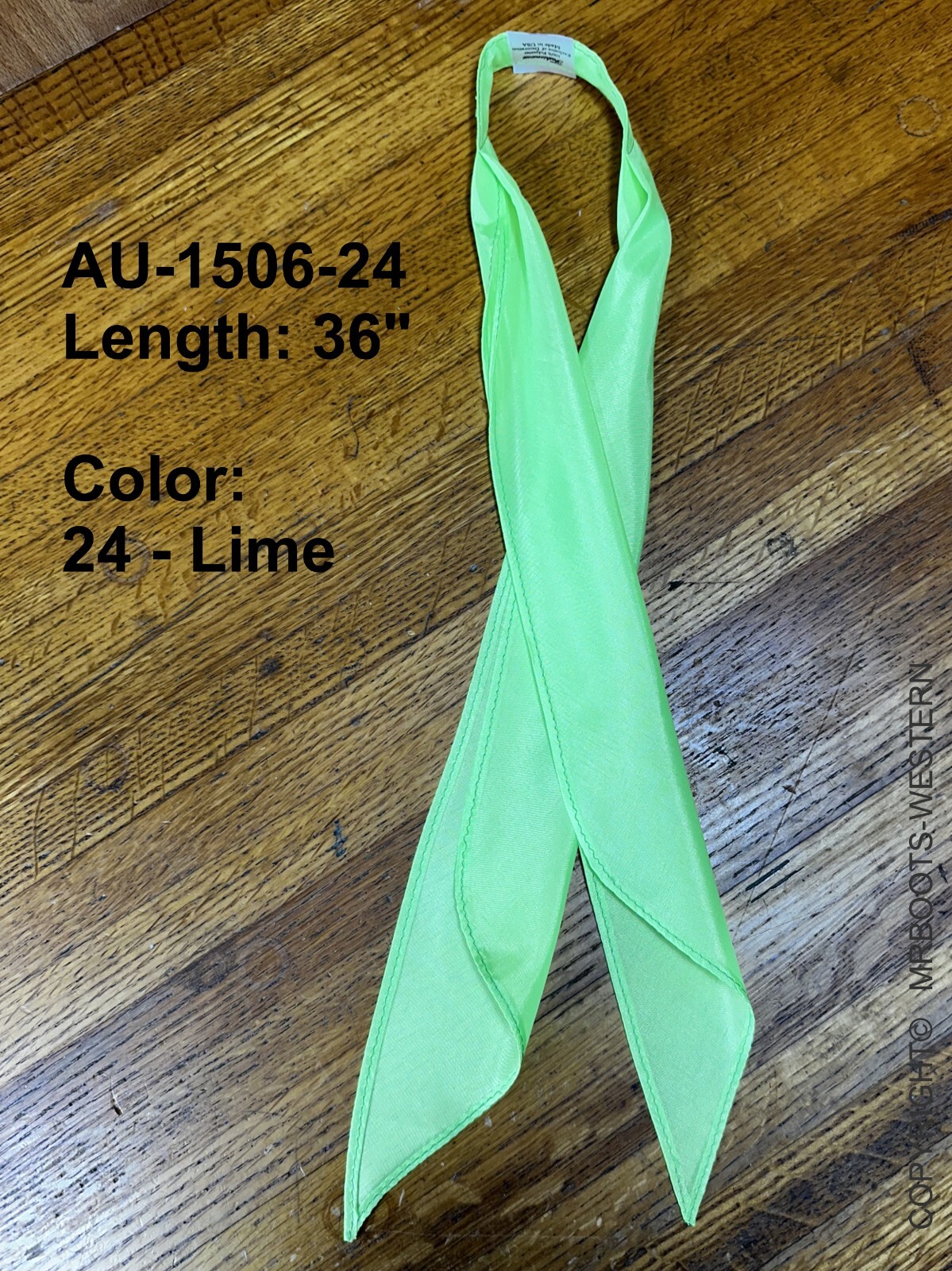 FA-1506 Western Scarf Tie – 36″ – Available in 27 Color Options