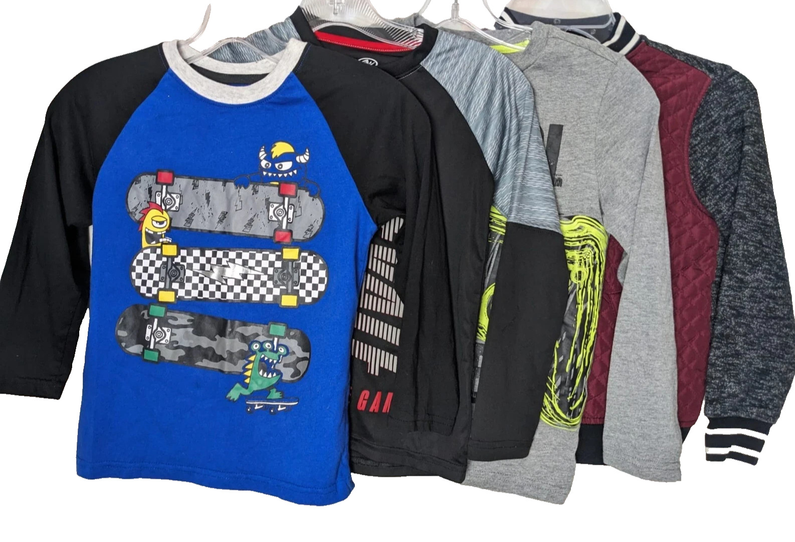 NWOT KIDS CLOTHES FALL/WINTER BOYS LOT OF 20PCS MIX N MATCH SIZE 5-6T