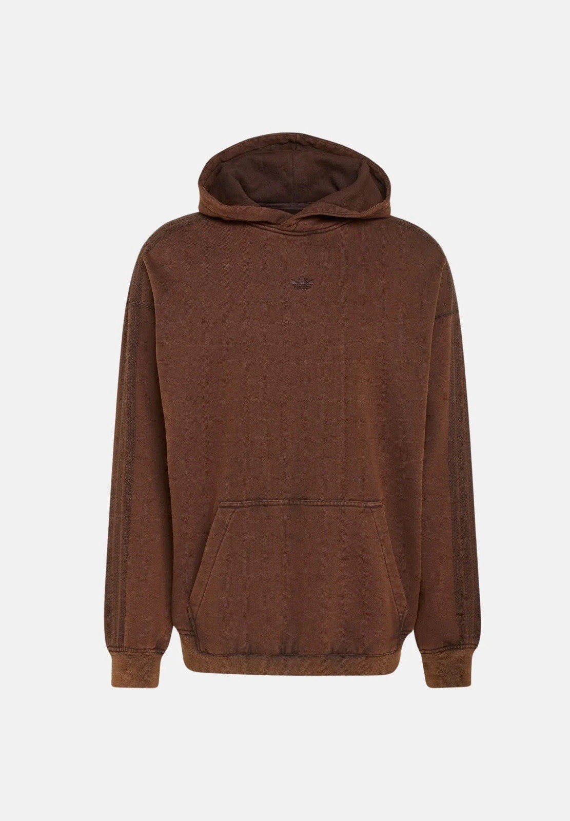 Adidas Premium Essentials Retro Washed Hoodie Aurora Coffee KD2858