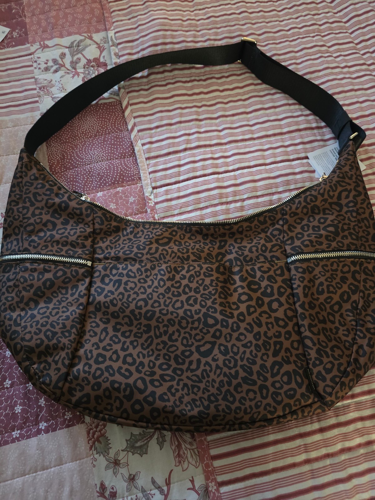 Lululemon Large Slouchy Sling Bag 13L with Metal Hardware