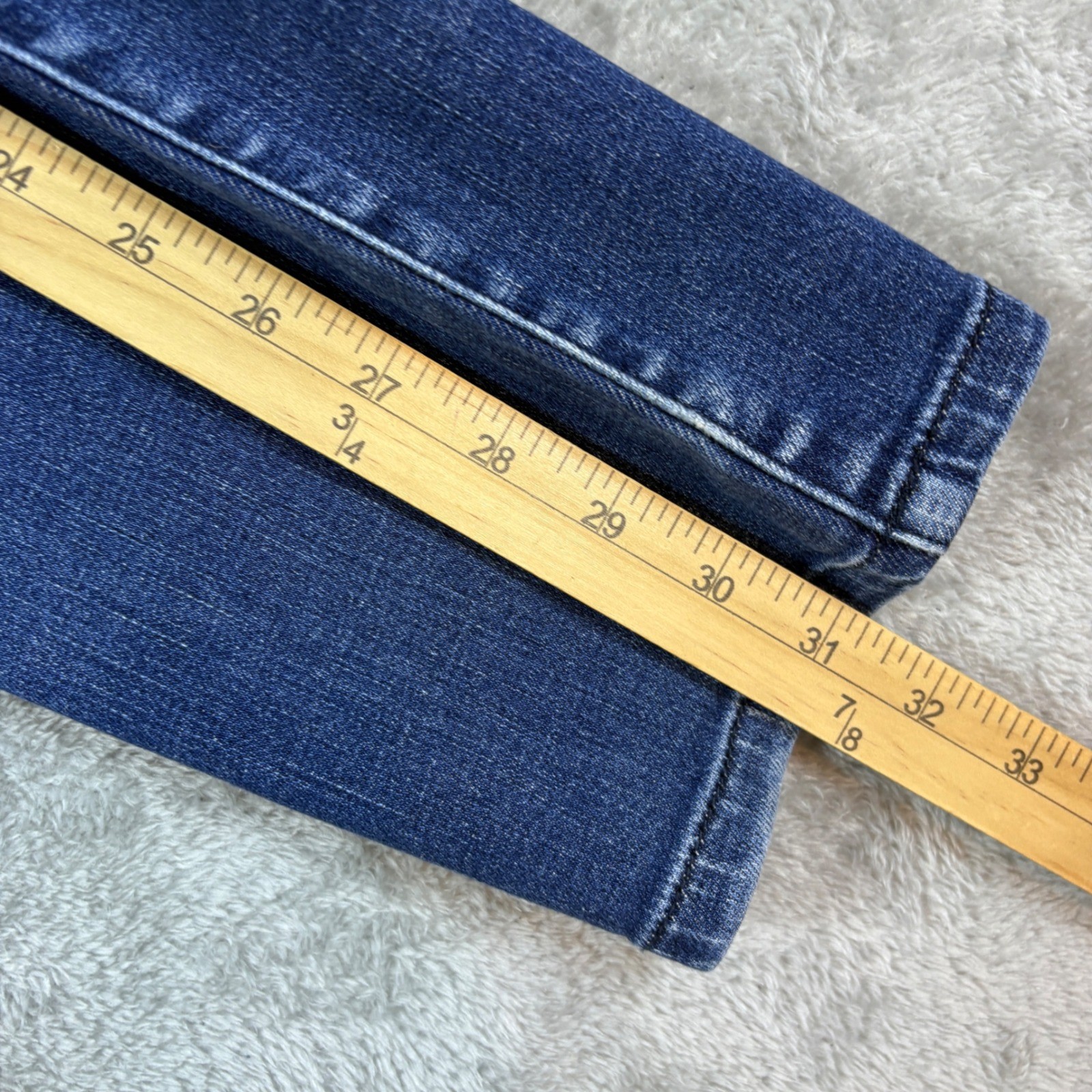 Kut from the Kloth Jeans Womens 6 (Fits 32×31) Catherine Boyfriend Blue Whisker