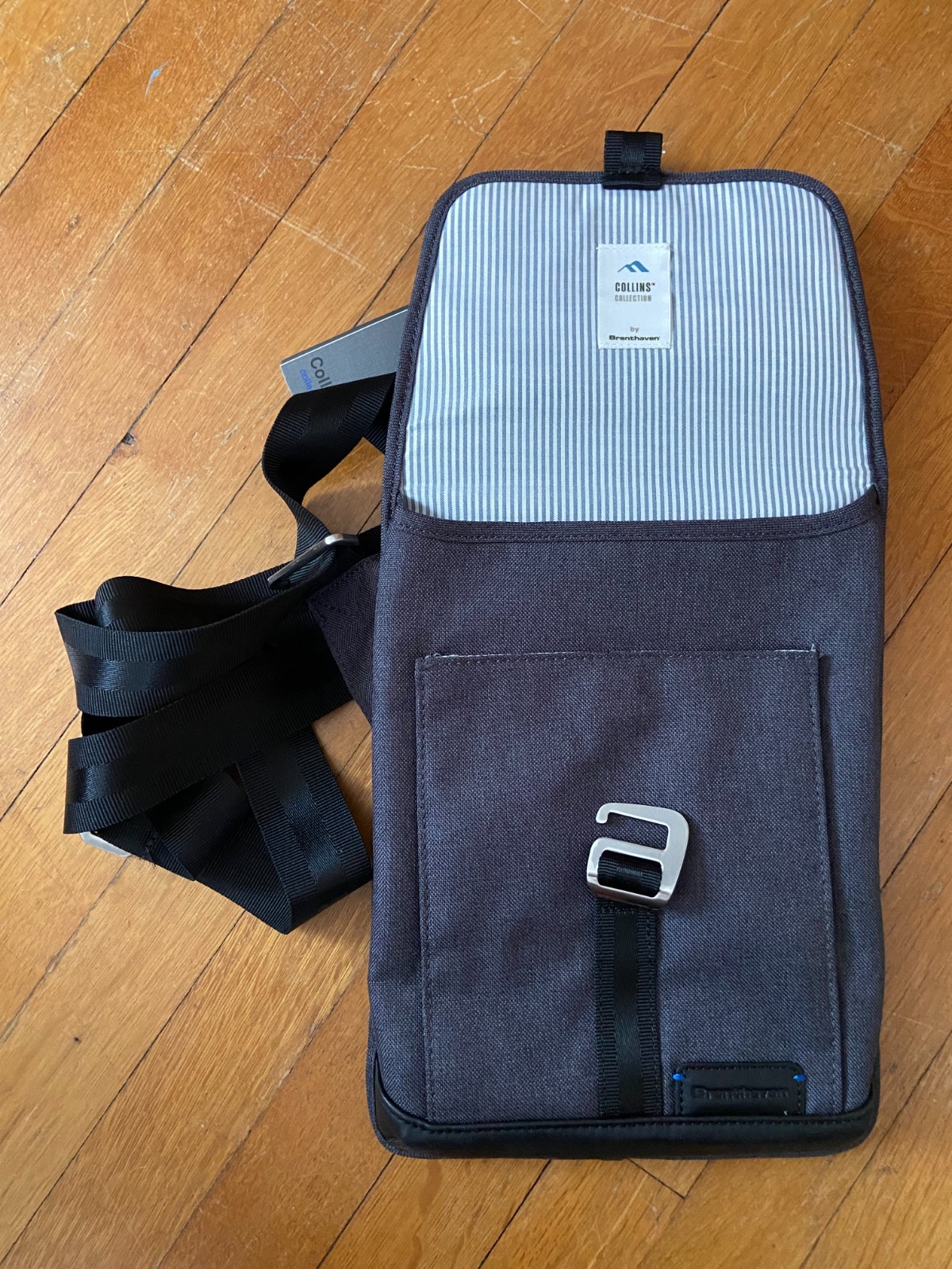 Brenthaven Collins Tech Pack (Heather Gray) Messenger Bag