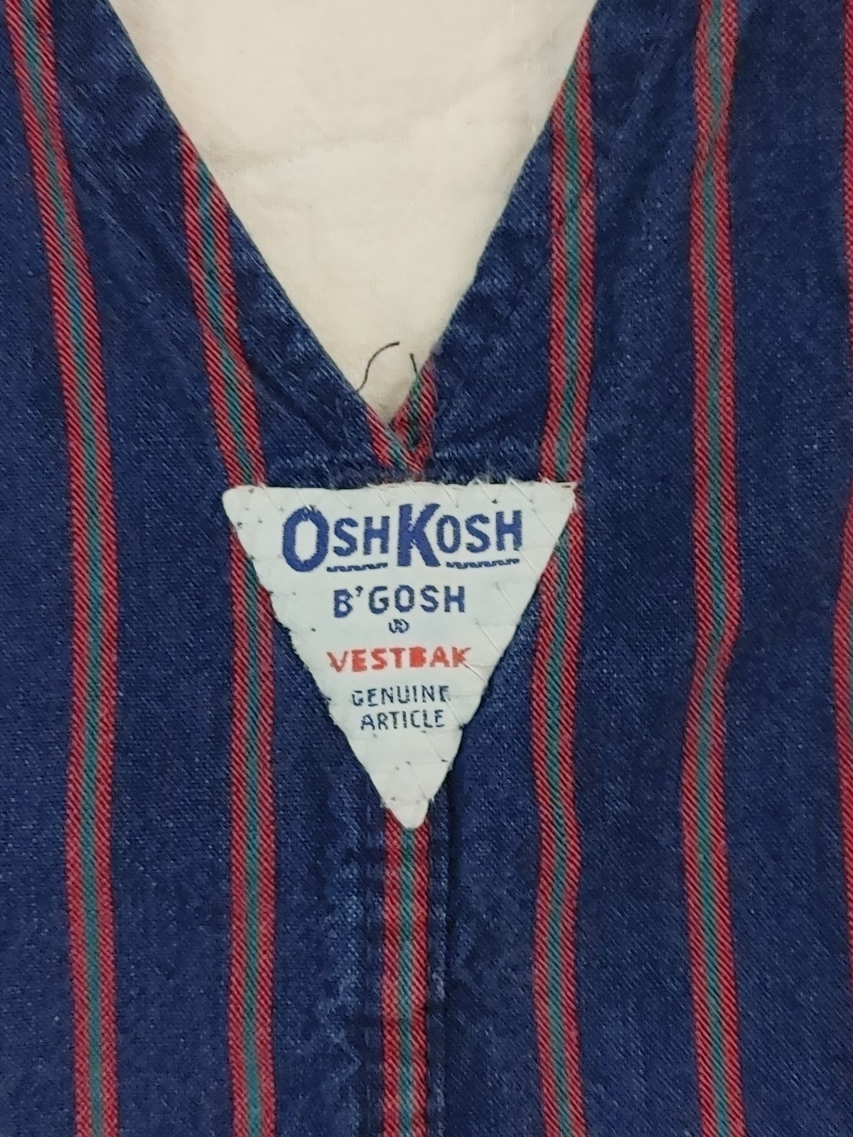 Vintage 80’s OshKosh B’gosh Denim Jumper Dress Girls 6 Made USA Overall Floral