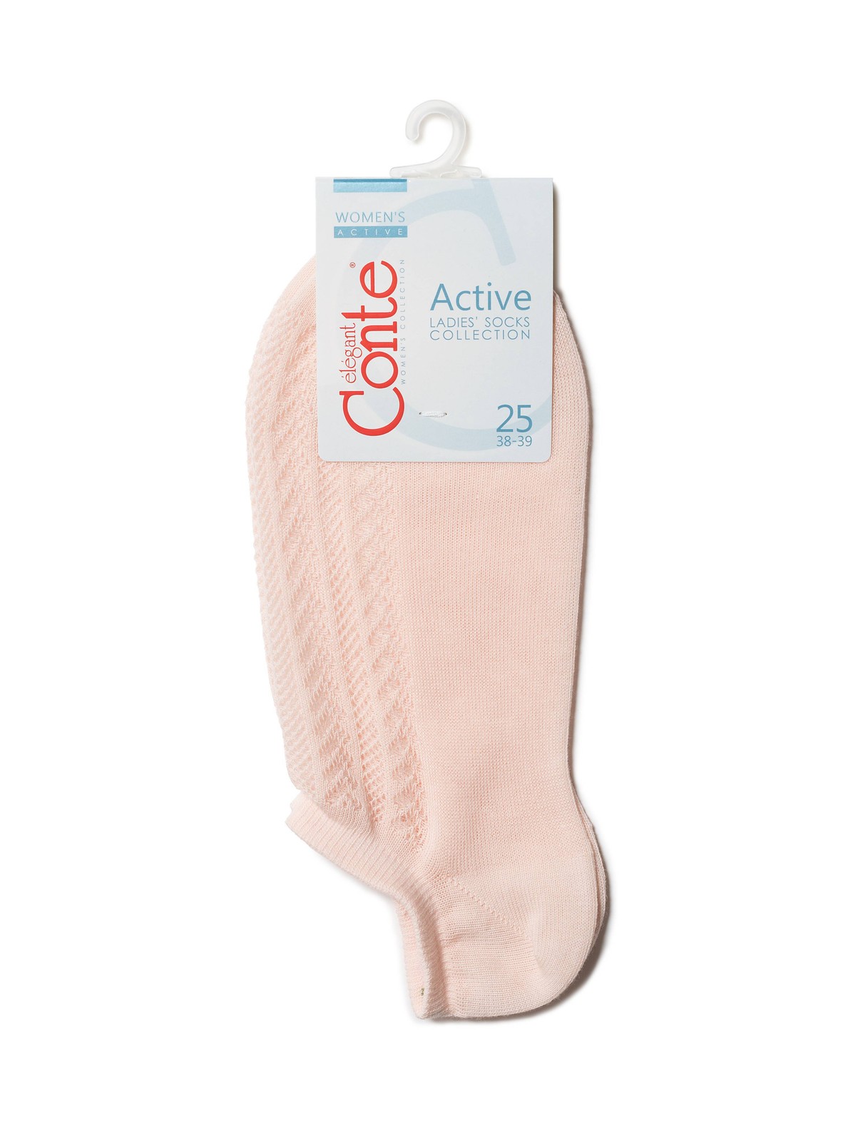 Conte Active #19S-185SP(179) – 1 pair Openwork Cotton Women’s Socks