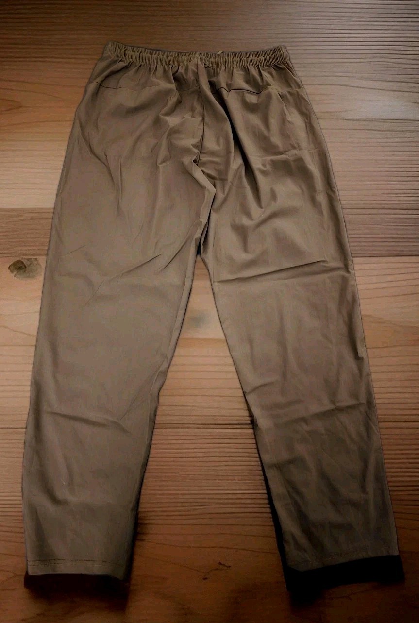 New Sport Stretch Active Unisex GRAY,Jogger Pants, With 2 zipper Pockets
