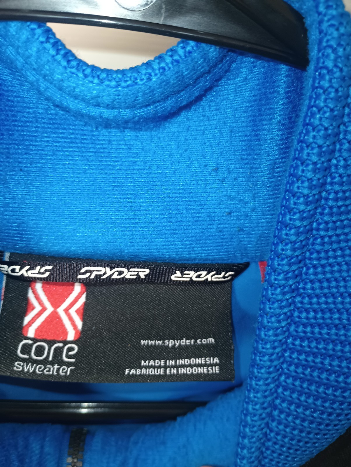 Spyder Core Sweater Jacket Men’s Sz XL Full Zip Knit Fleece Lined Heavyweight