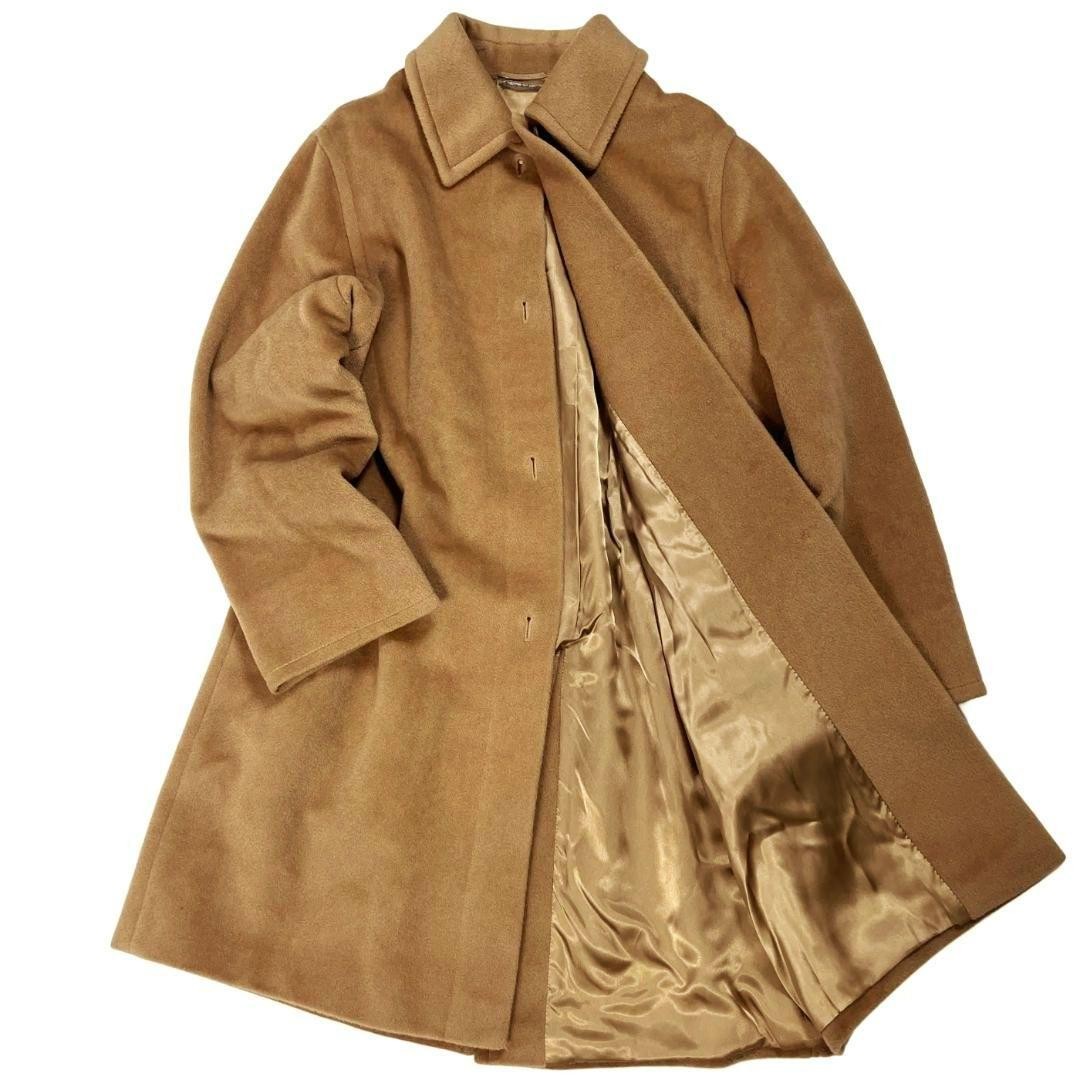 Max Mara long coat for women, pure wool, camel color, size S
