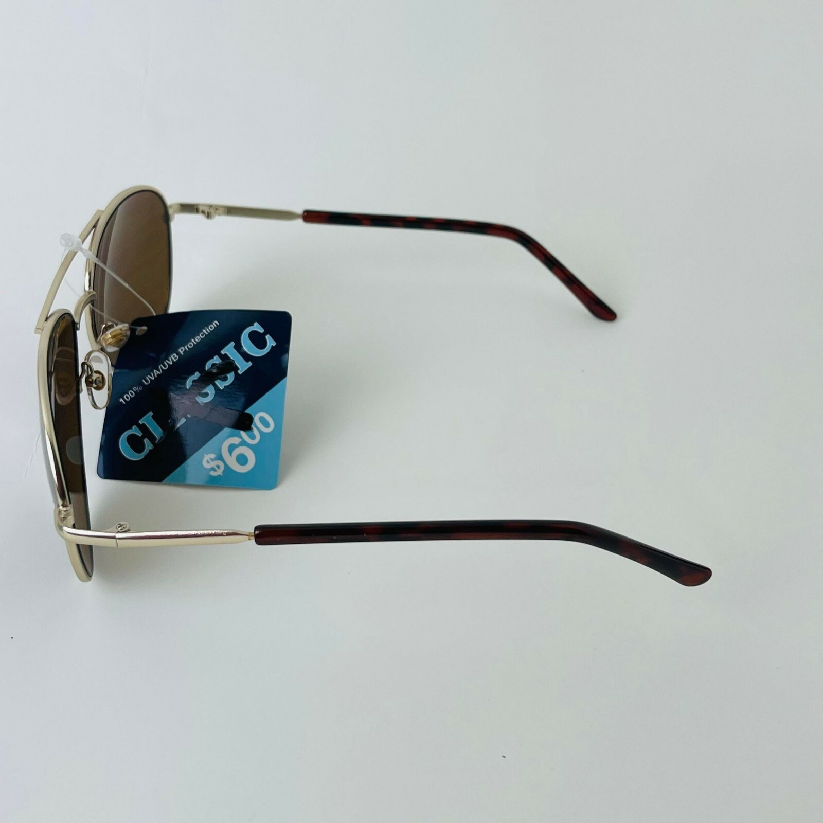 Classic Sunglasses for Men Aviator 100% UVA/UVB Protect Brown OP0417 Madonna FDS