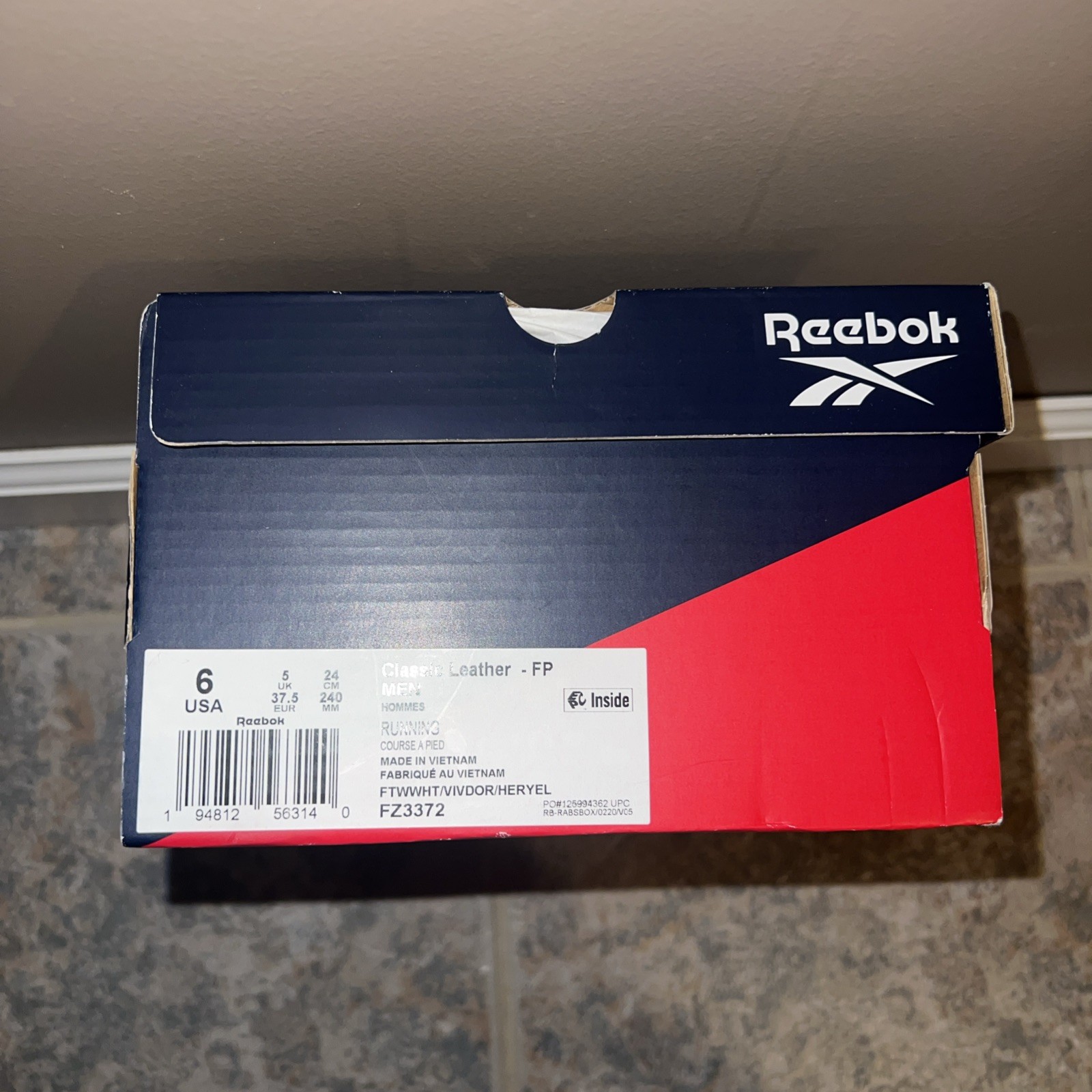Reebok Classic Leather FP ‘4/20’ Fz3372