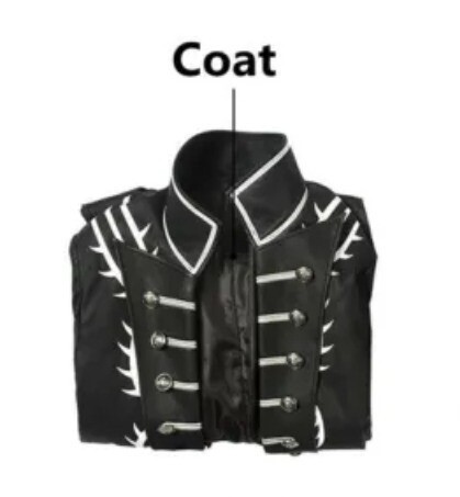 NEW DMC5 Devil May Cry 5 Vergil Cosplay Costumes Windbreaker Full Accessory Suit