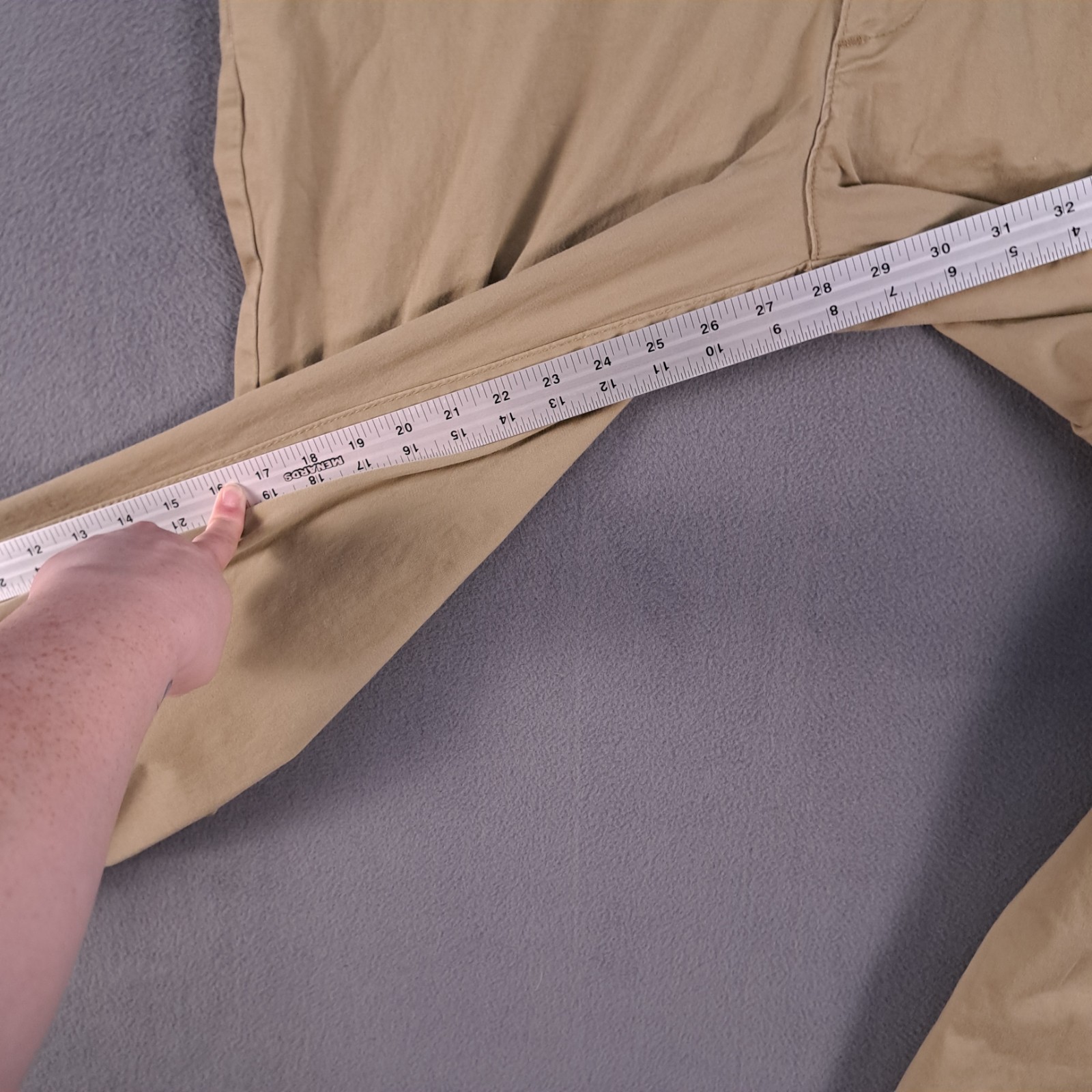 Lee Pants Mens 38×29 Beige Xtreme Comfort Chino Stretch Casual Workwear Outdoor