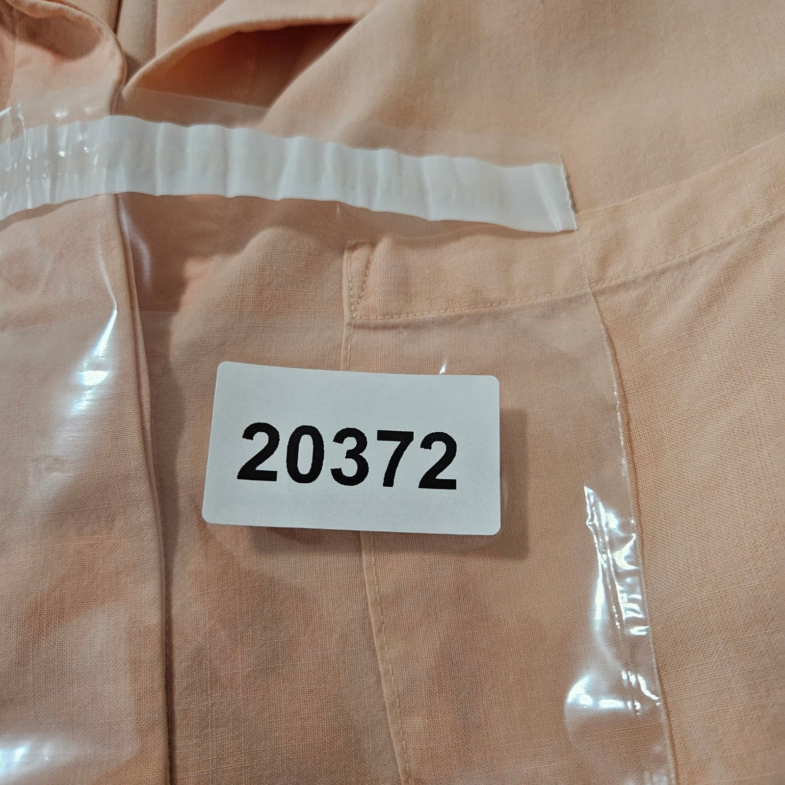 Bella Dahl Peach Tencel Lyocell Split Back Button Down Shirt Size M