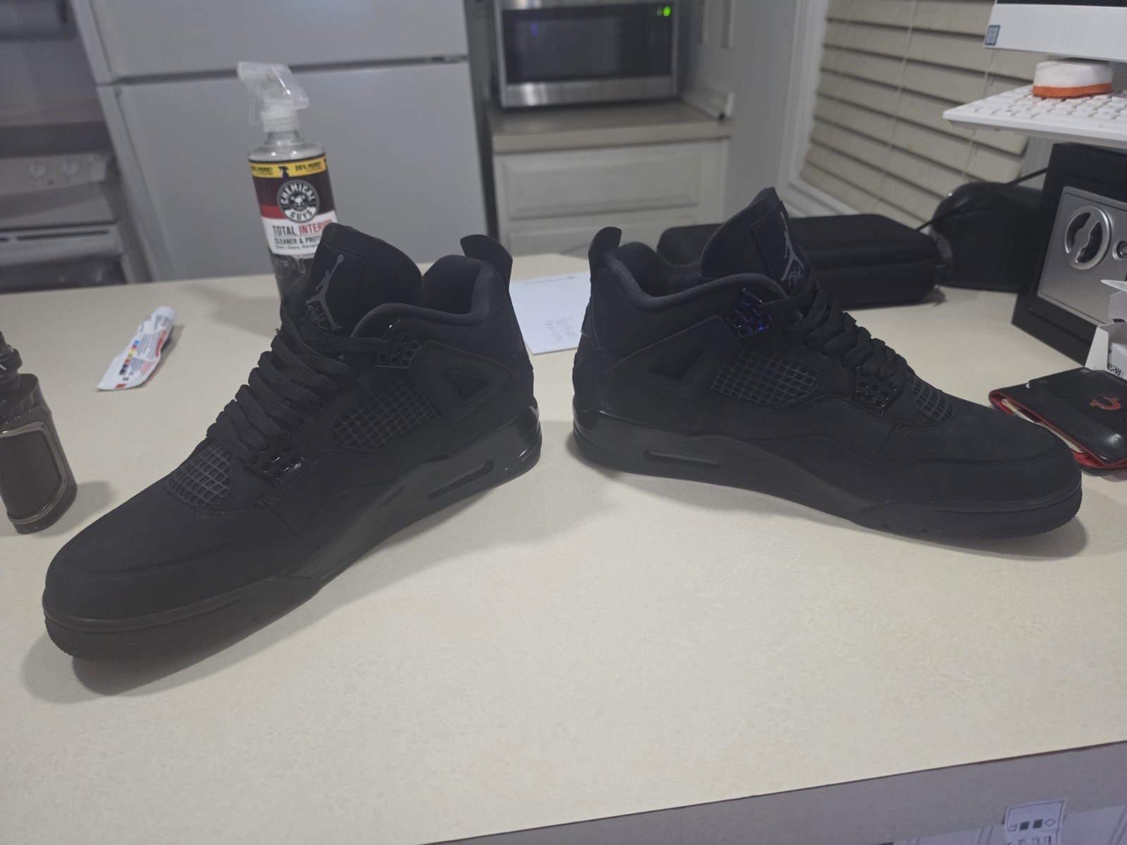 Jordan 4 Black Cat Size 14