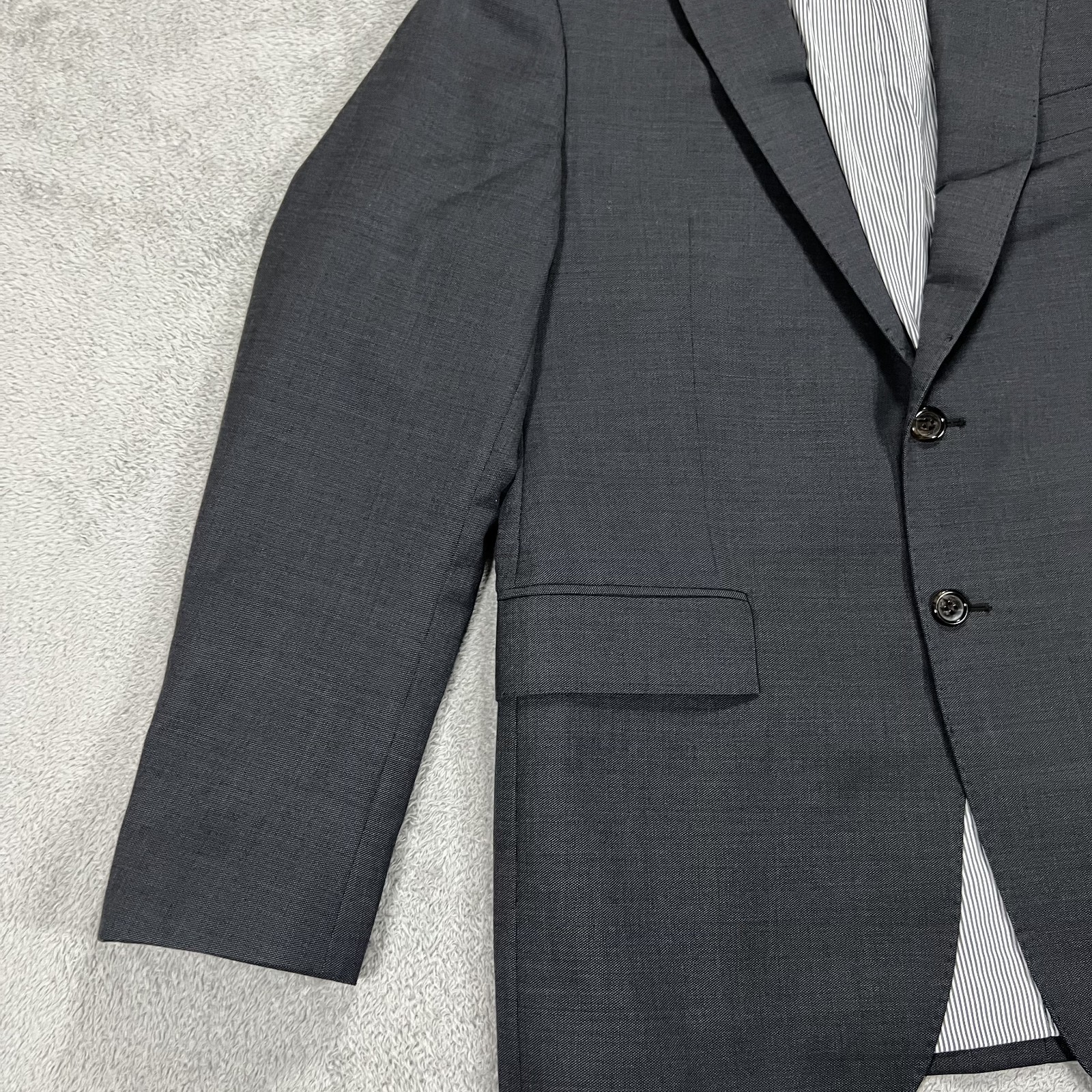Todd Snyder Blazer Mens 38 R Gray Mayfair Fit 100% Wool New York Made in Canada