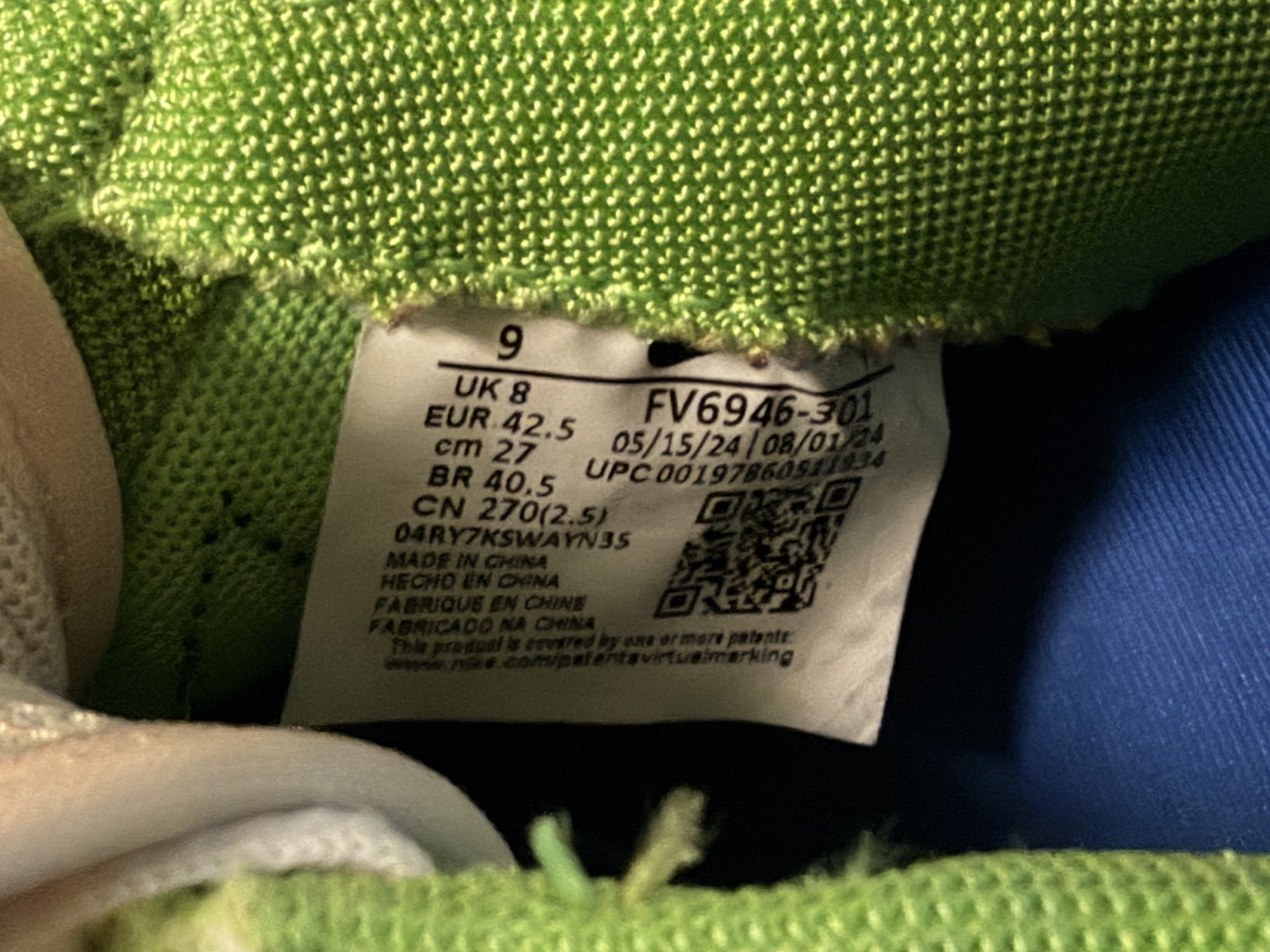Nike Air Max Waffle Racer SP “Action Green” Green/Black/Total Orange FV6946-301