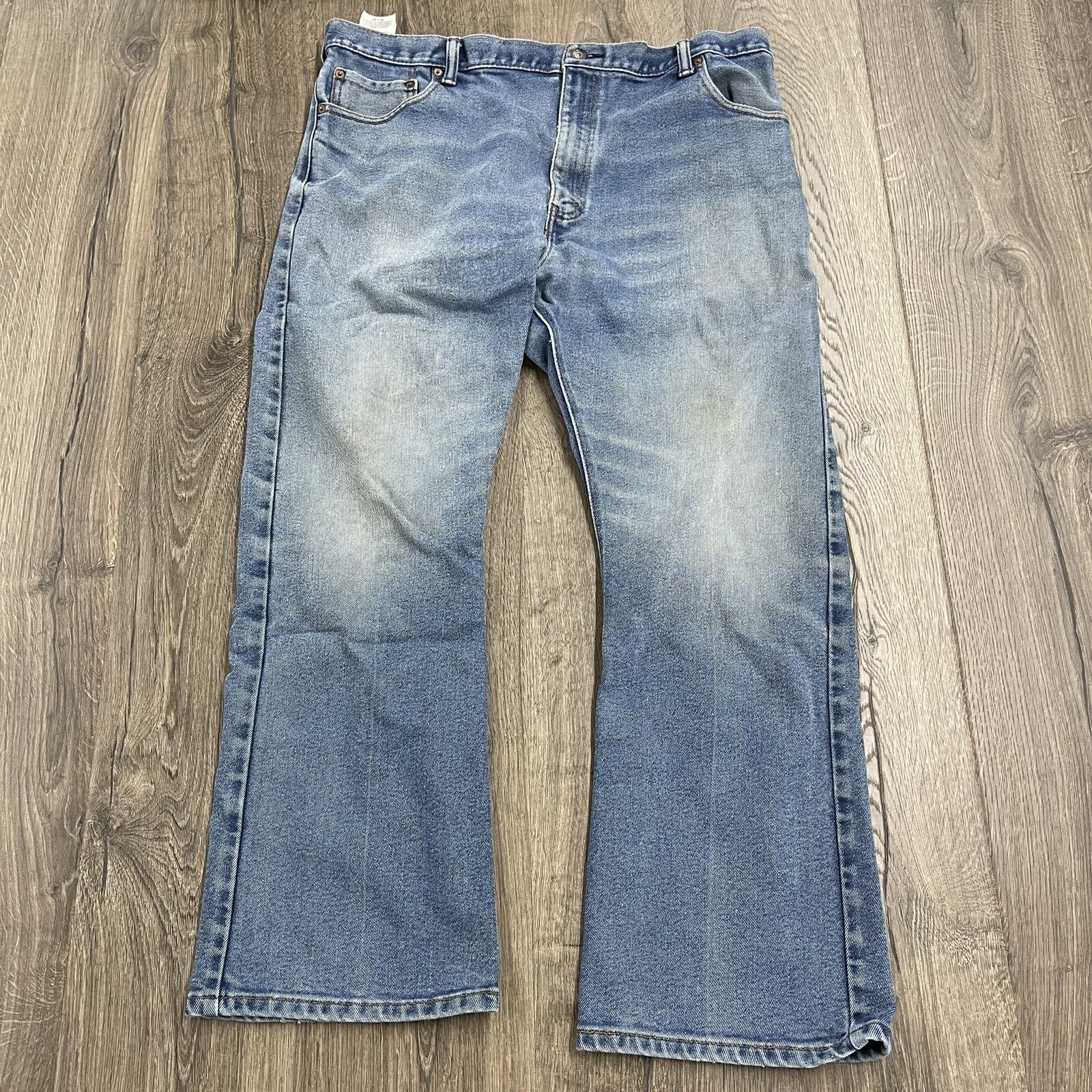 Levi Strauss Original Riveted Quality Clothing 517 Mens Blue Jeans W42 L30