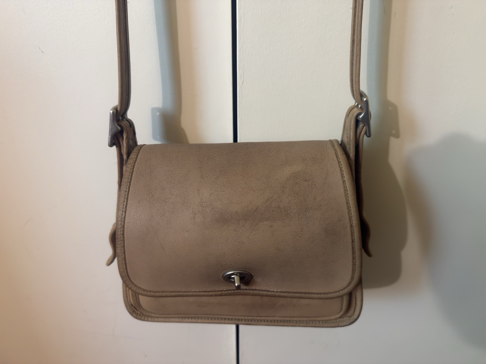 Coach Vintage Rambler’s Legacy #9061 Camel Color & Nickel Hardware