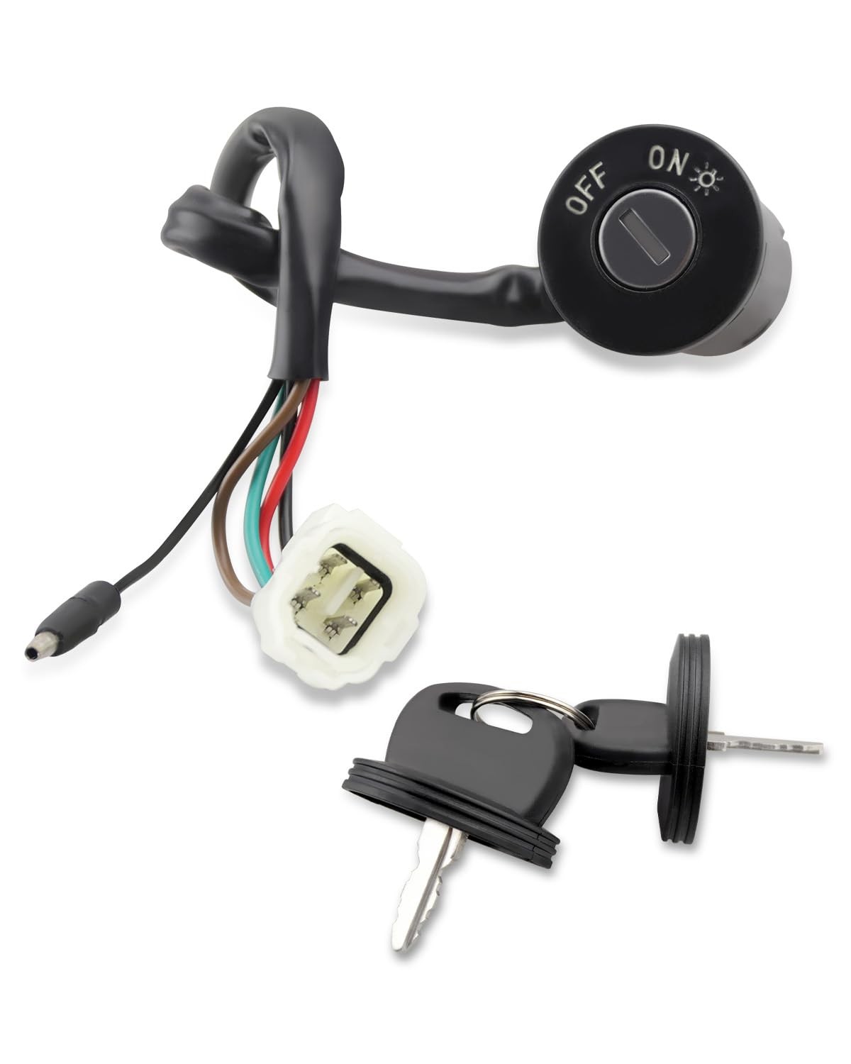 Ignition Switch Ignition Key Switch Lock Suit Fit for Kymco ATV MXU 50, 150